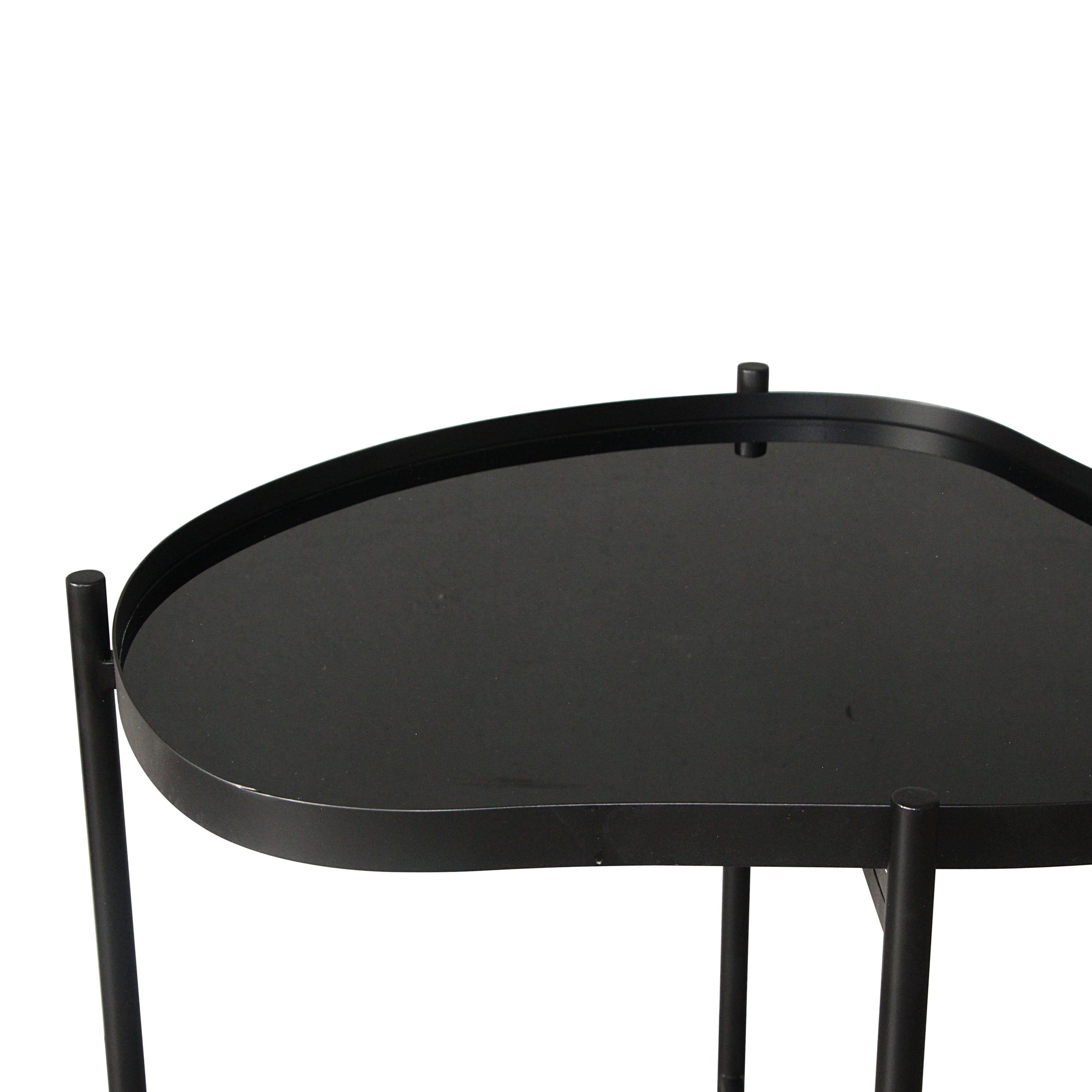 Blokker Cross Bijzettafel - Zwart