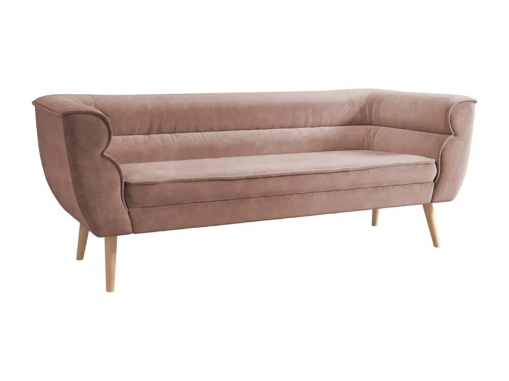 Sofá Prietocasa 100 Rosa 182x74x75cm Tapiz Patas - Prietocasa