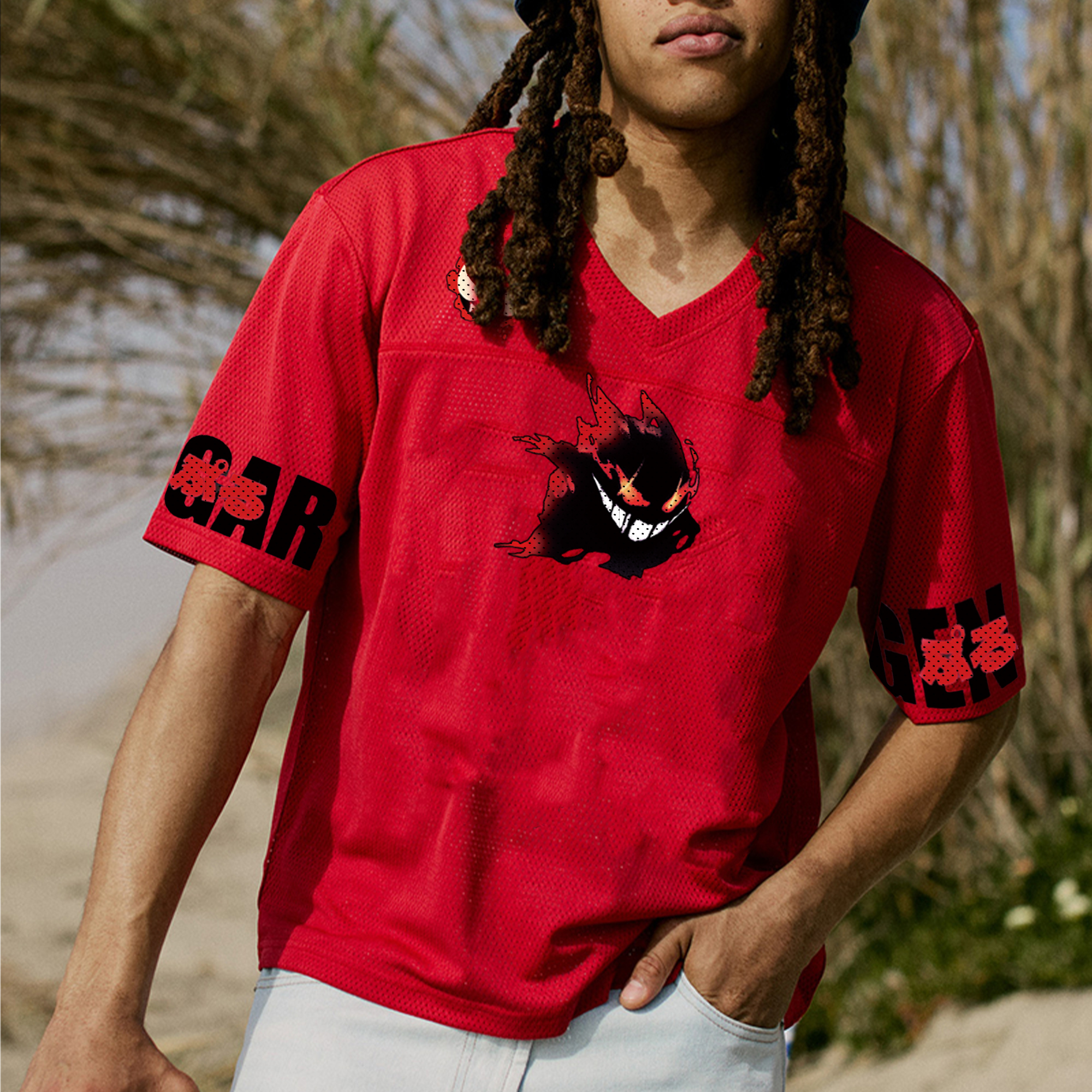 Unisex  “Comicssoul” Anime Style Retro I Mesh T-Shirt