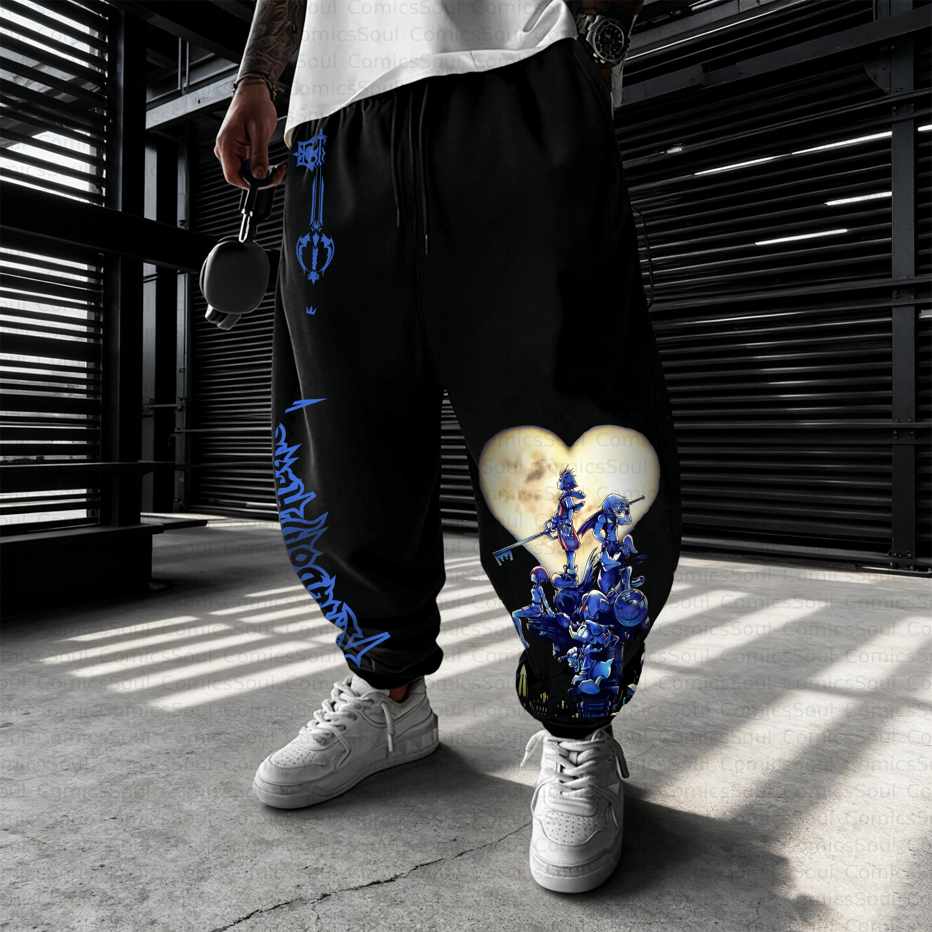 Unisex Casual Anime Streetwear Pant