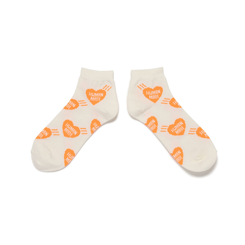 HUMAN MADE HEART SHORT SOCKS
