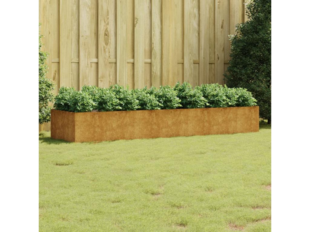 Decoratodo acero corten 280x80x40 cm