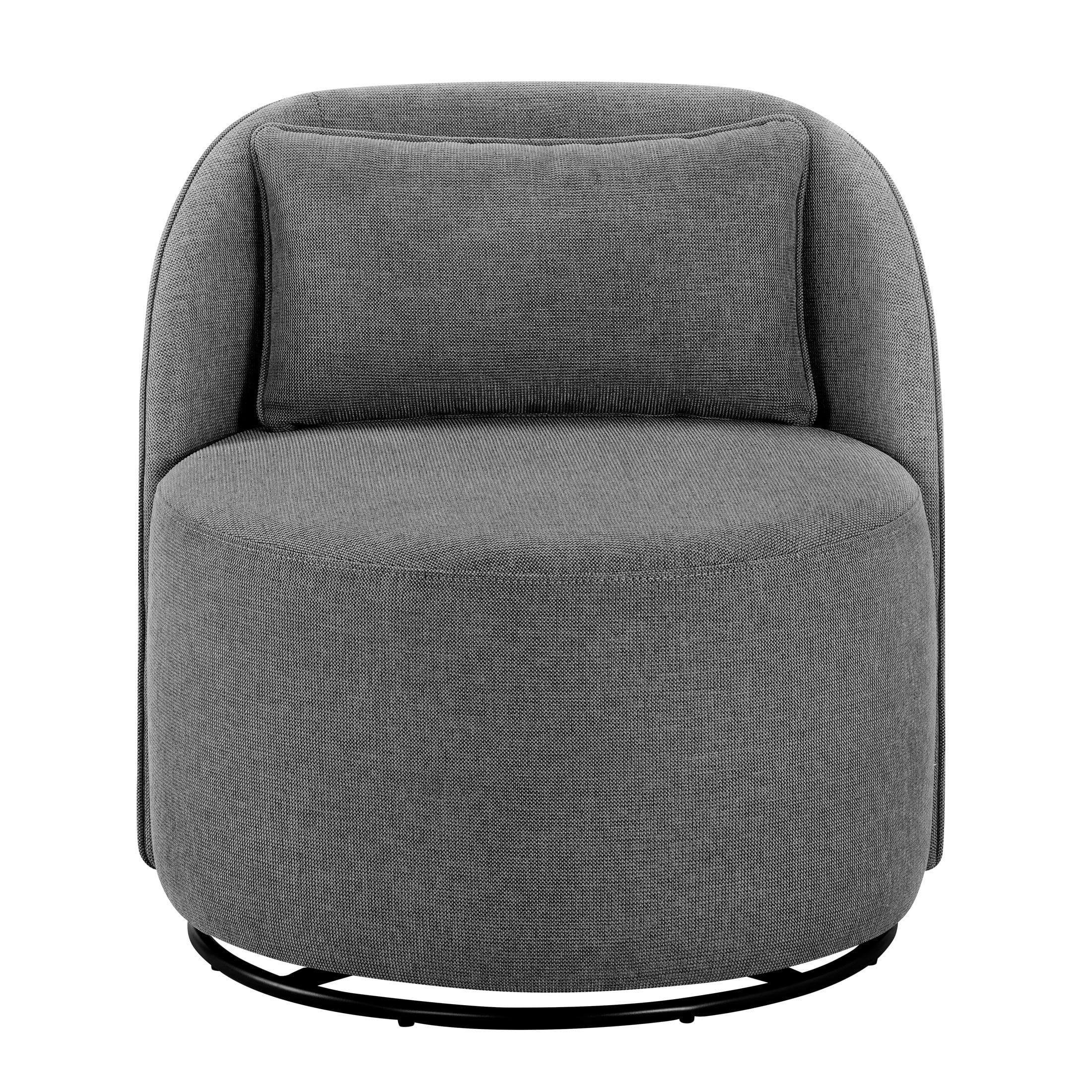 Better Homes & Gardens Juliet Modern Arch Swivel Accent Chair, Cream Boucle - Image 28