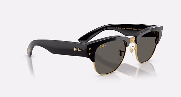 Ray-Ban MEGA CLUBMASTER BLACKED OUT COLLECTION