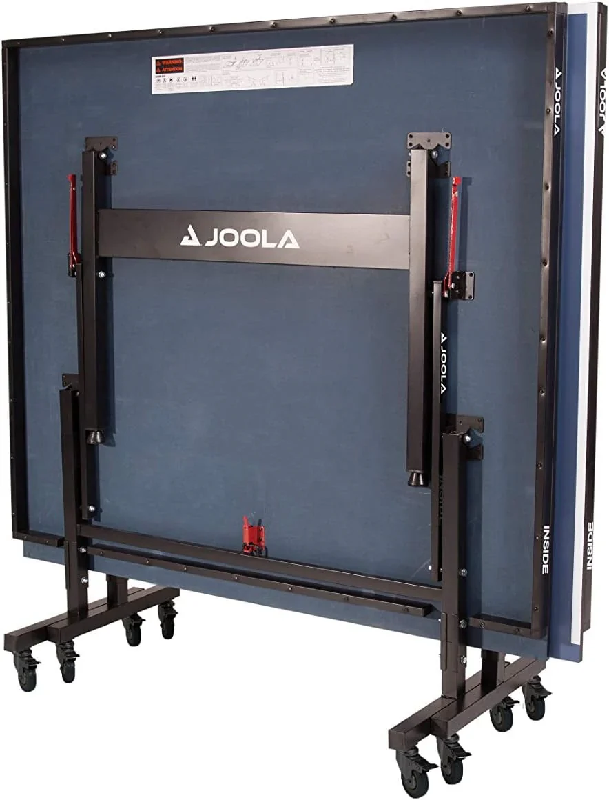 Professional MDF Indoor Table Tennis Table with Quick-Clamp Net and Playback Mode
