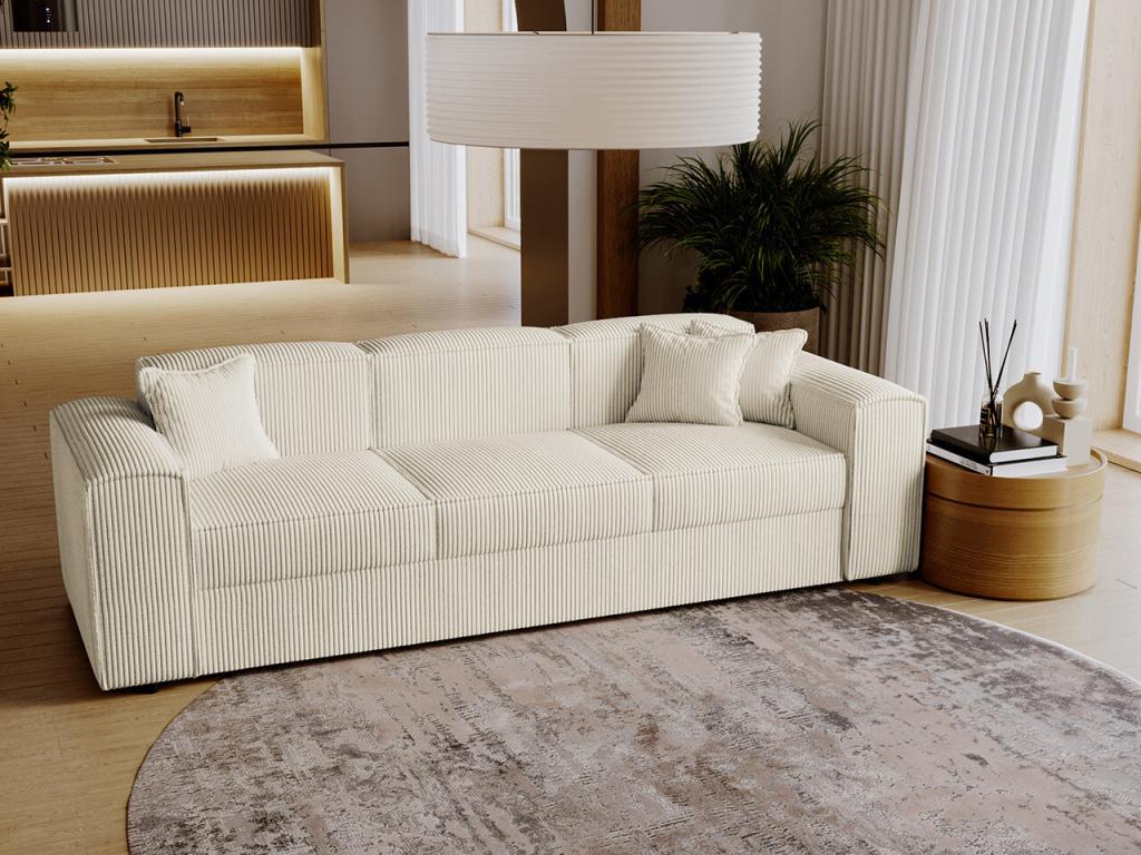 Sofá-cama Clovis 114, 79x252x88cm