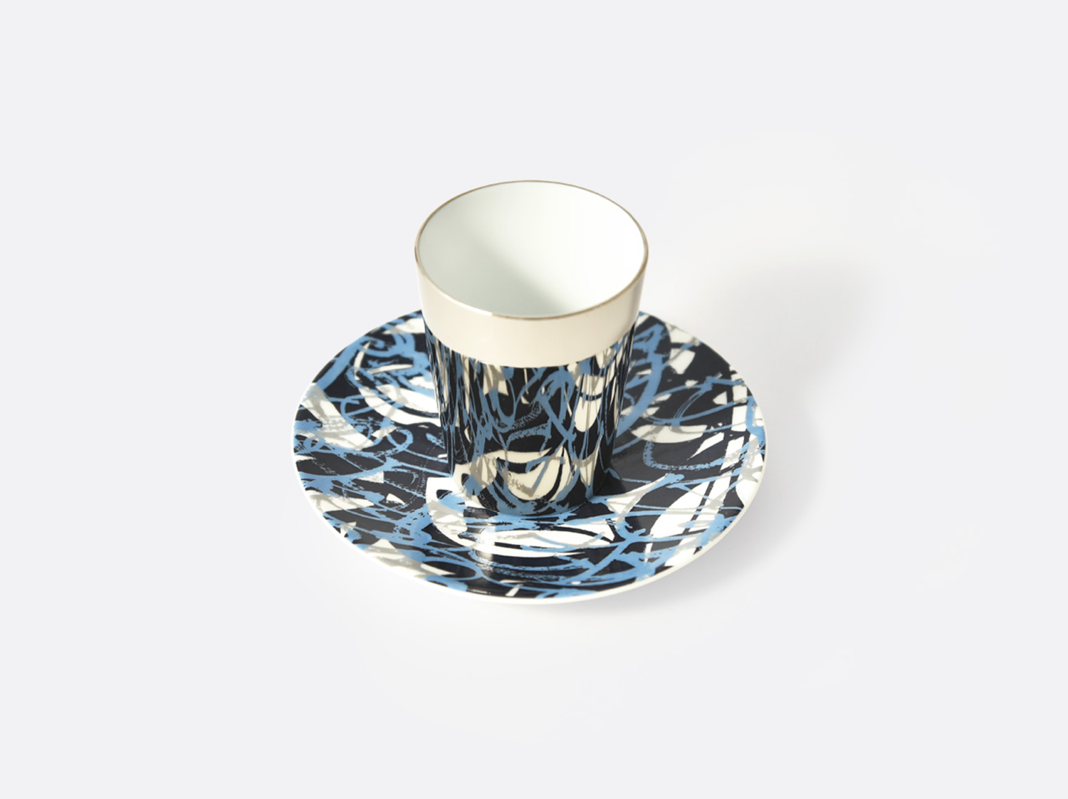 Coffret de 2 tasses et soucoupes café 7 cl