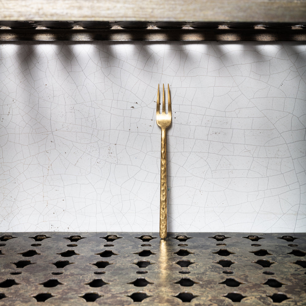 Fourchette de table - Or