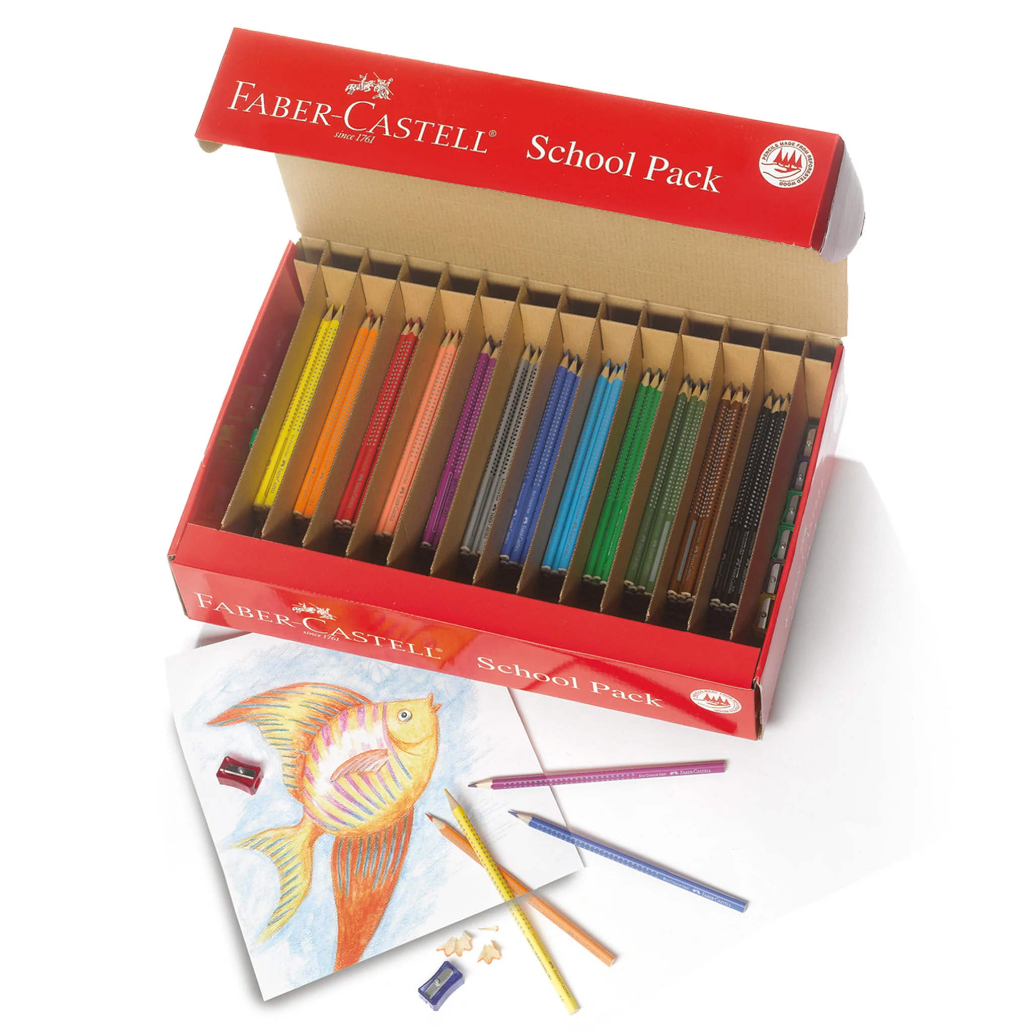 Grip Watercolor EcoPencil School Pack
