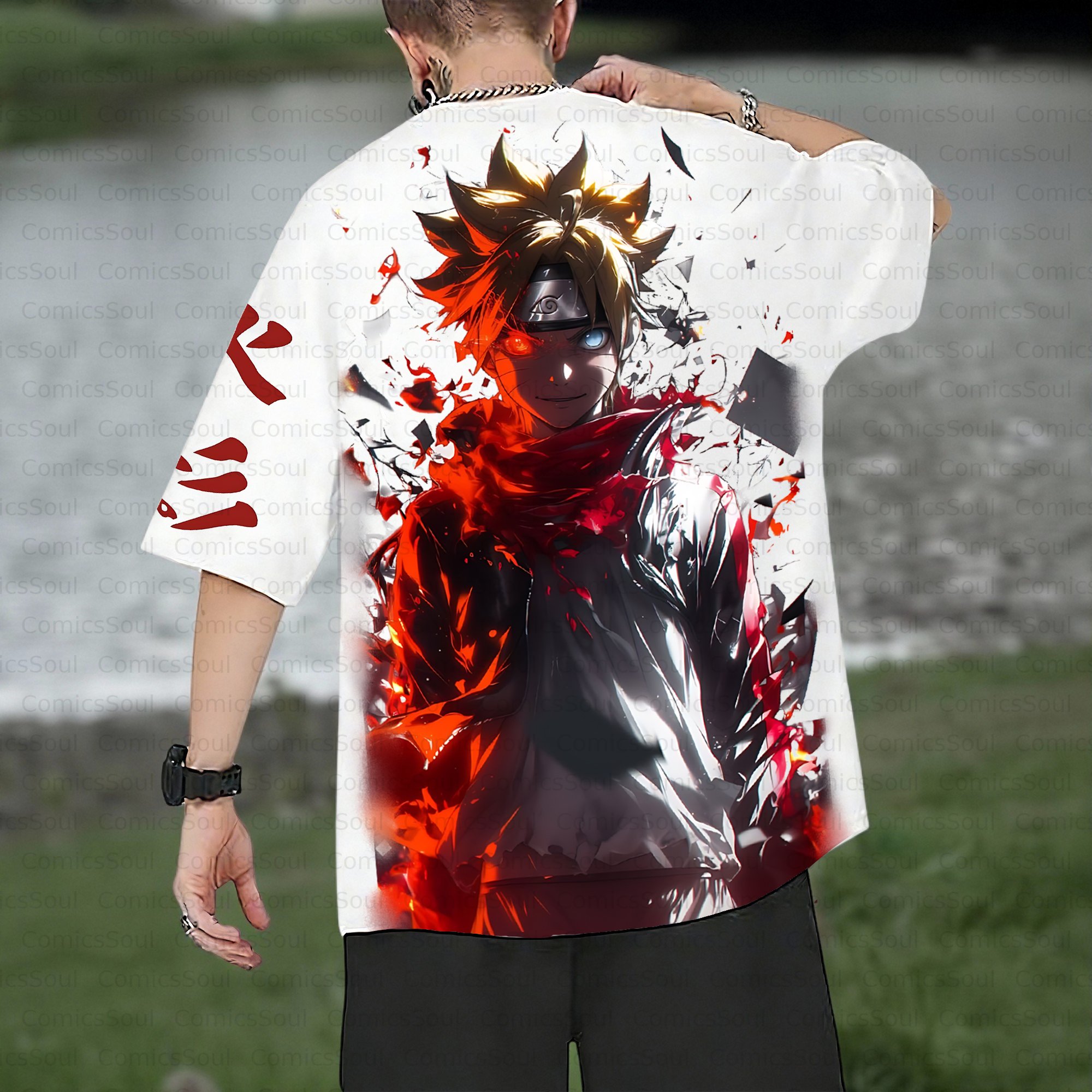 Unisex Anime Inspired Vintage T-Shirt