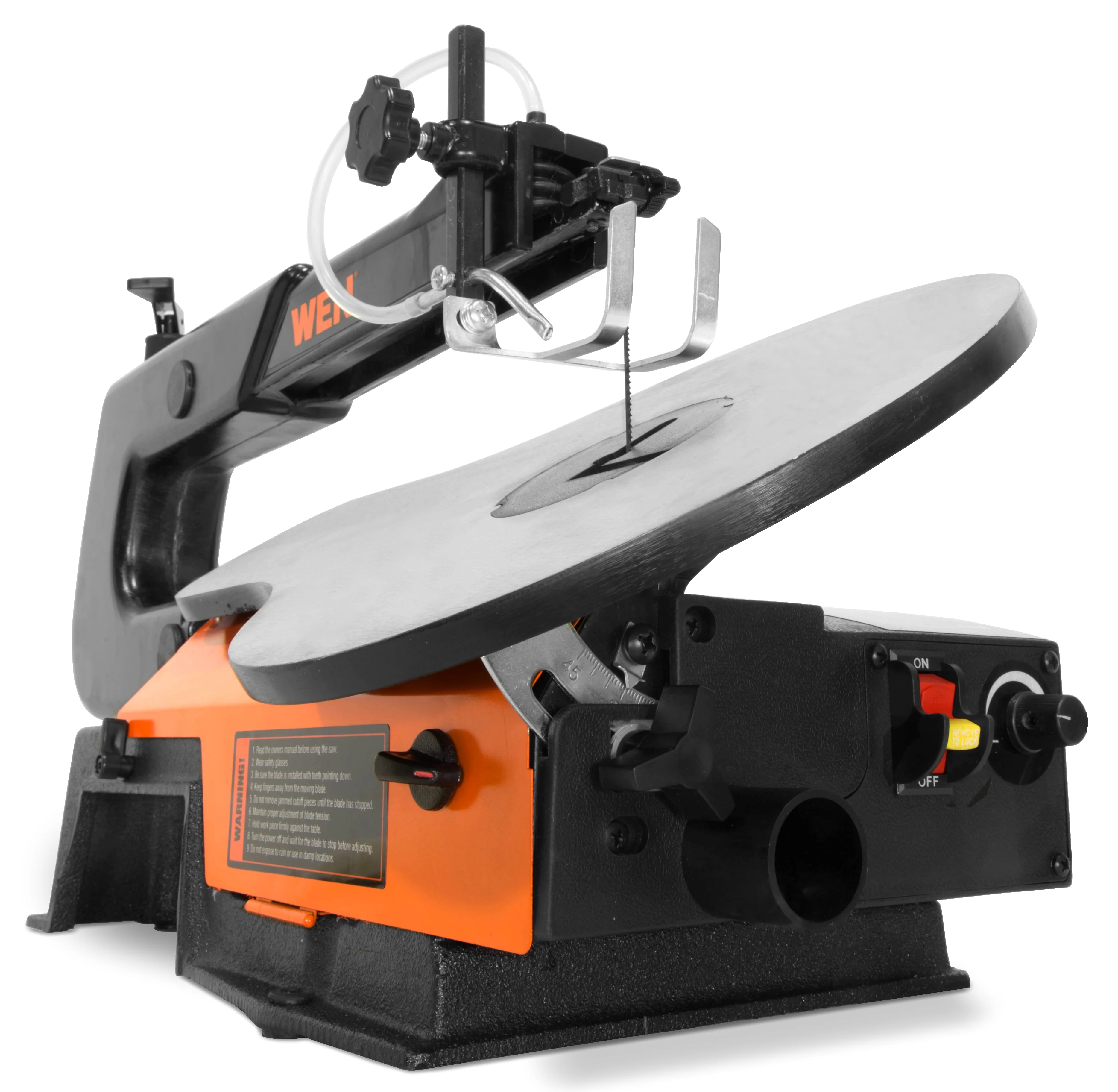 WEN 16-inch Variable Speed Scroll Saw with Easy-Access Blade Changes, 3922 - Image 5