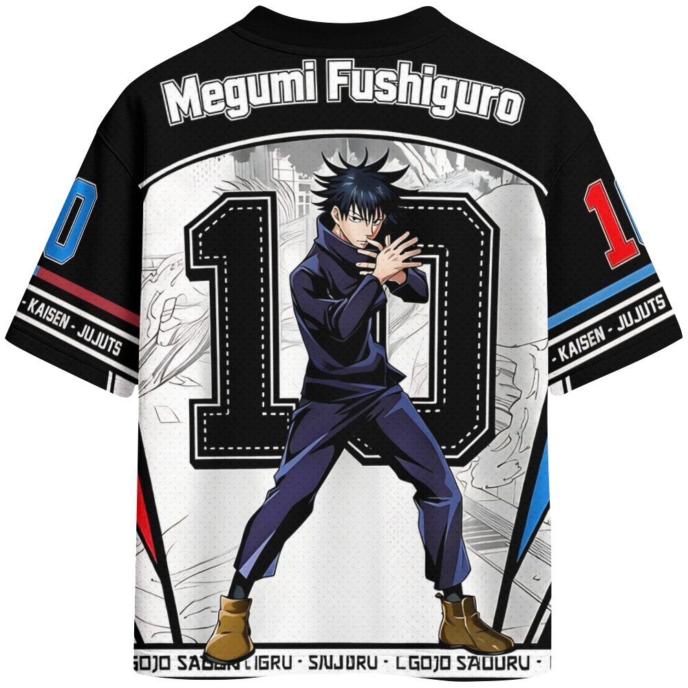 Jujutsu Kaisen Crew Neck Football Jersey