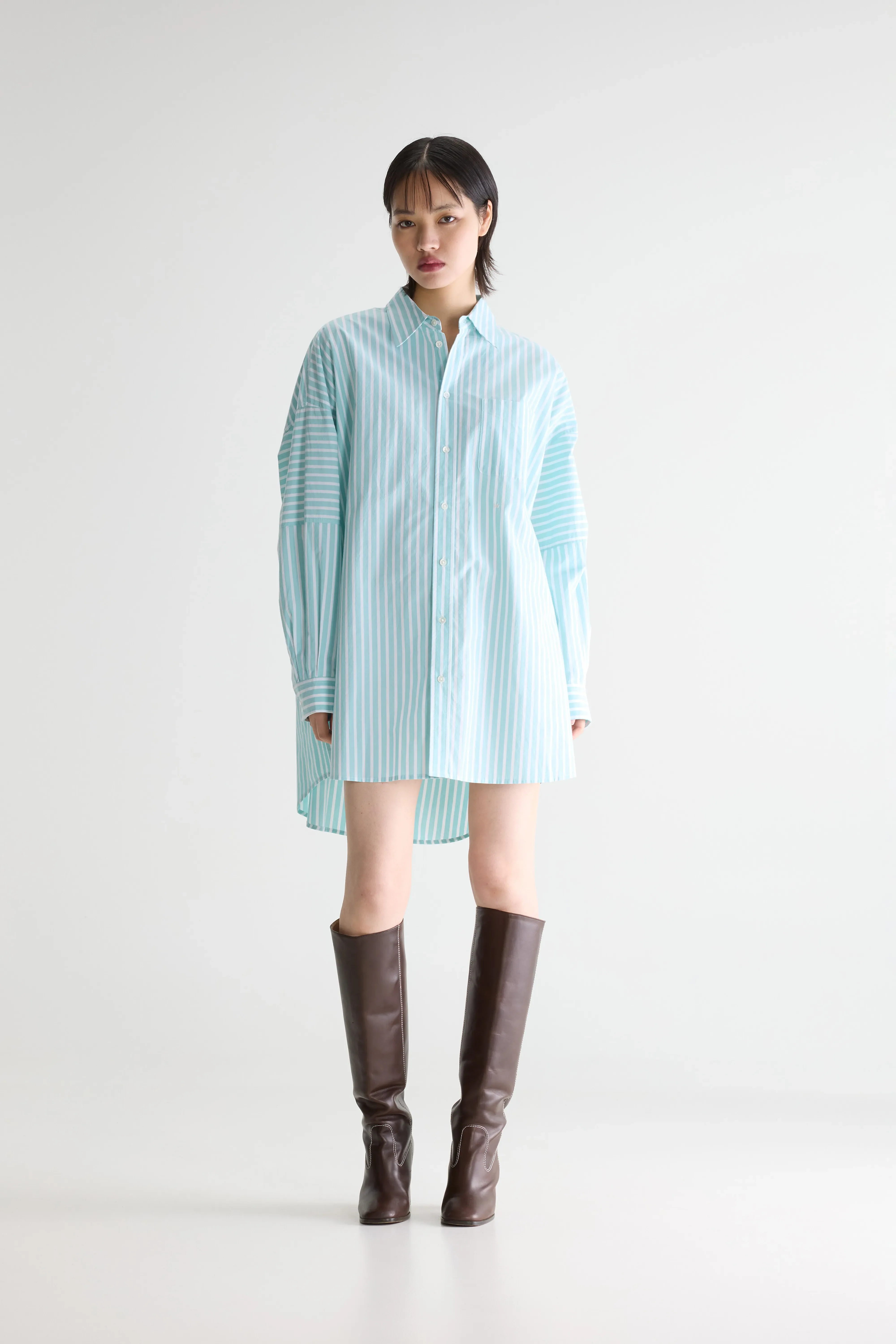 Bellerose Jinner striped shirt dress (261 / W / STRIPE A)