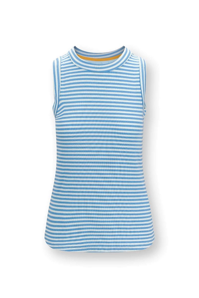 Trinity Top Sleeveless Little Sumo Stripe Blue