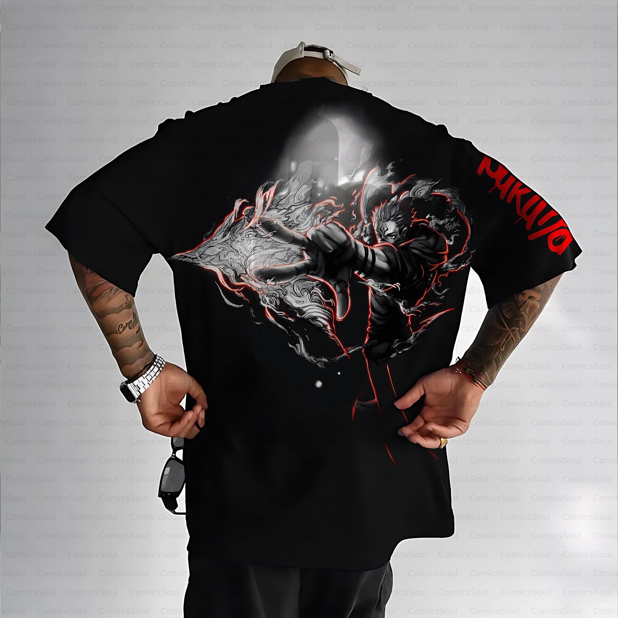 Unisex Anime Inspired Vintage T-Shirt