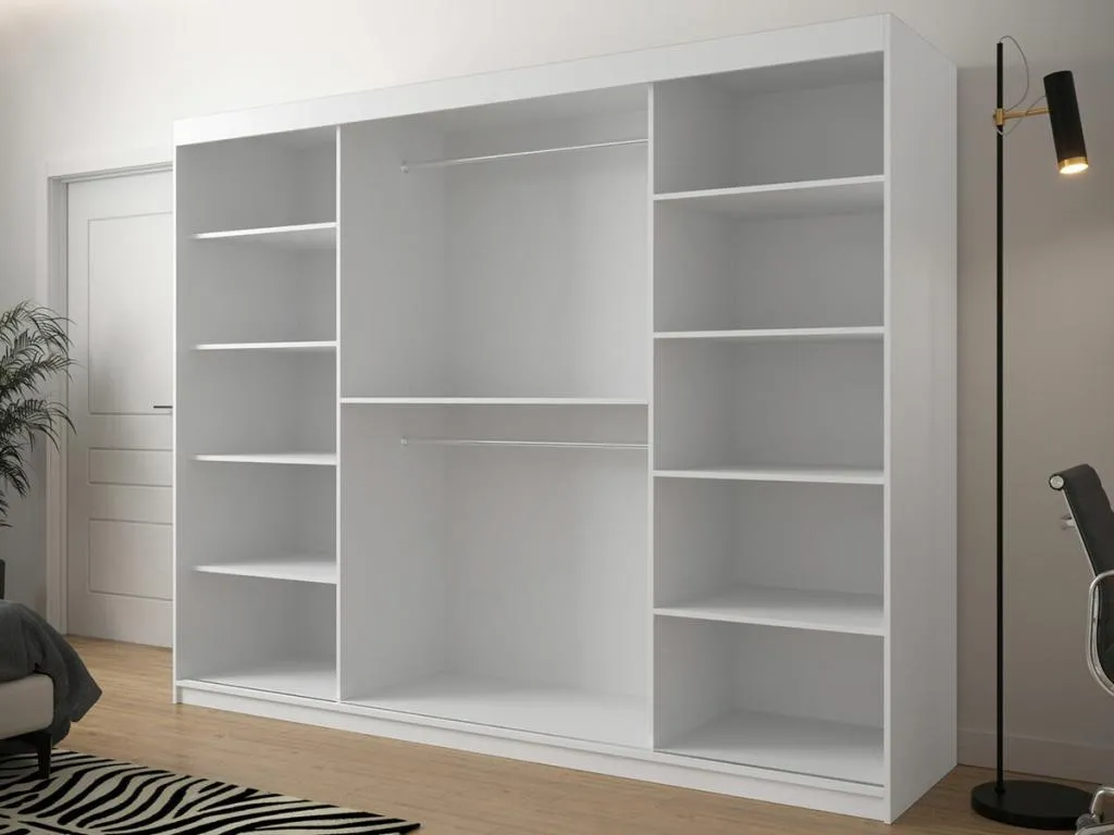Armario Vivircalido 291 Vivircalido Artisan | Negro 200x250x62cm Puertas de armario - Correderas 27376yjli