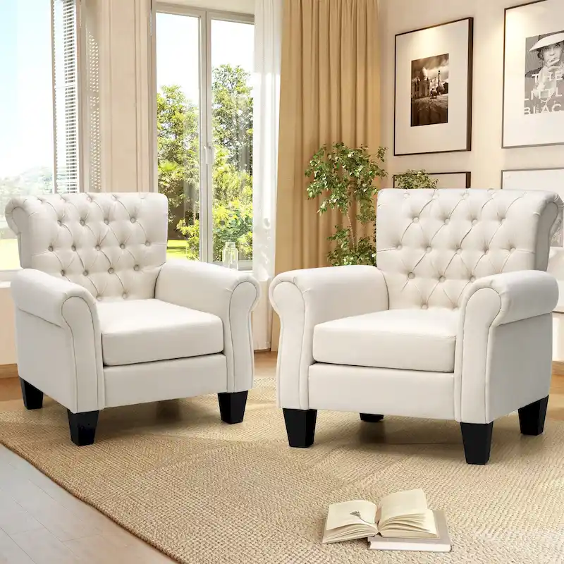 Pellebant Contemporary Club Armchair - Stylish Accent Chair for Living Room
