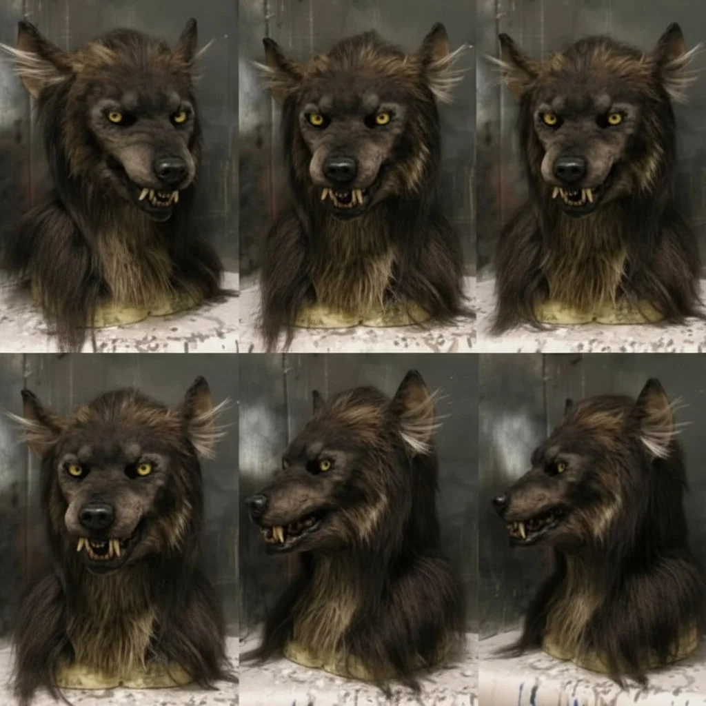 Halloween Mask Wolf Mask Horror Scary Costume - Image 2 Halloween Mask Wolf Mask Horror Scary Costume - Image 2