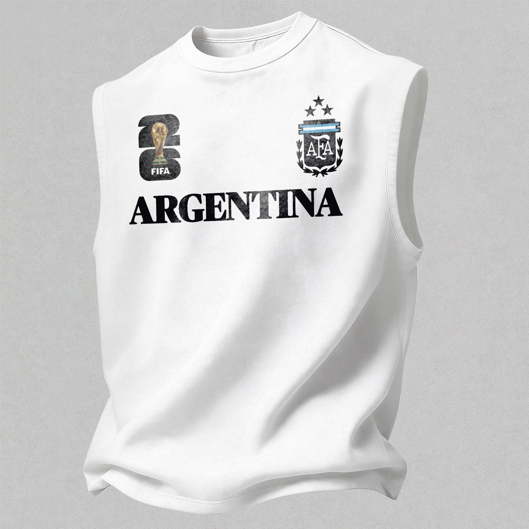 World Champion Kissing Trophy Print Men's Tank