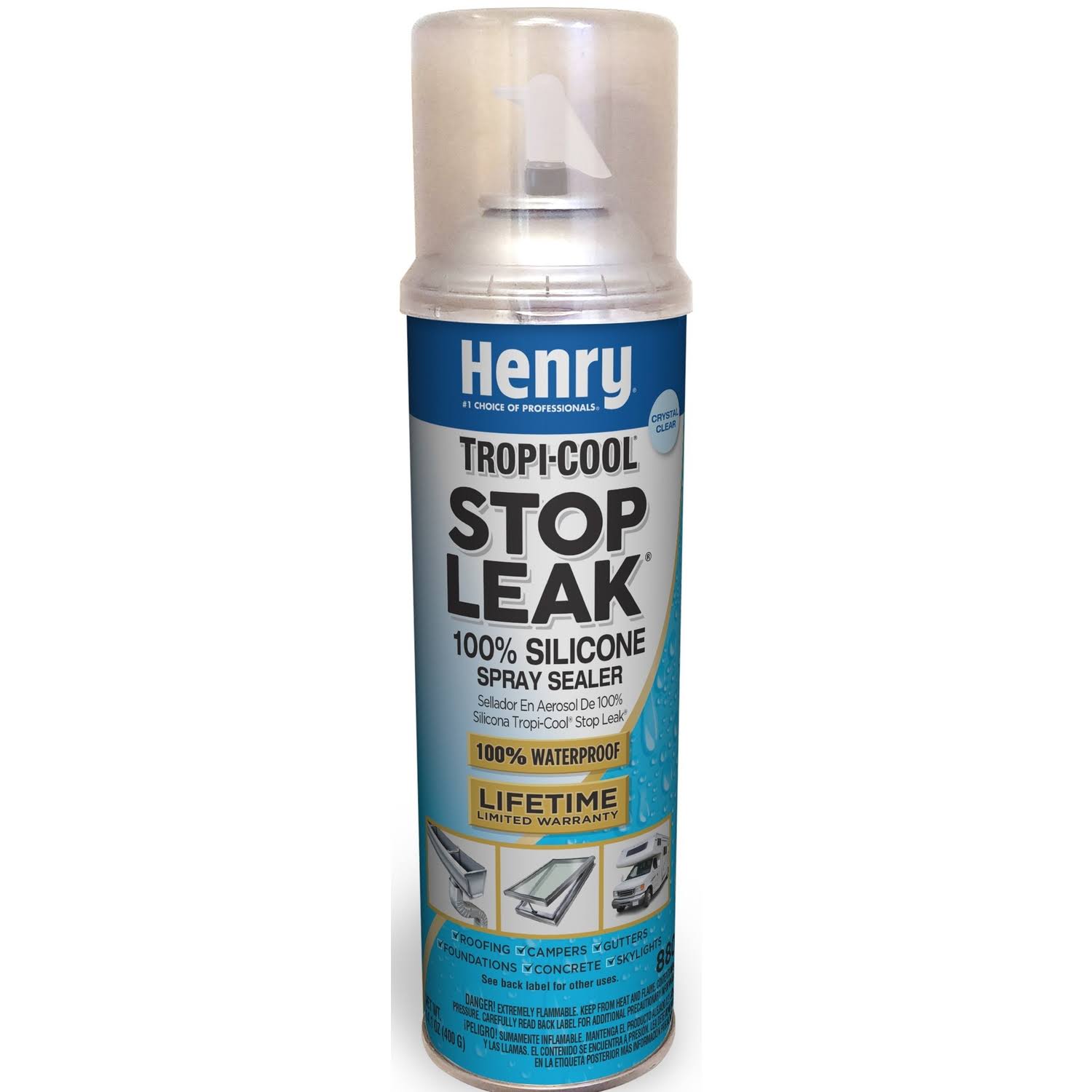 Henry HE880C025 Tropi-Cool Stop Leak, Clear, 14.1 oz