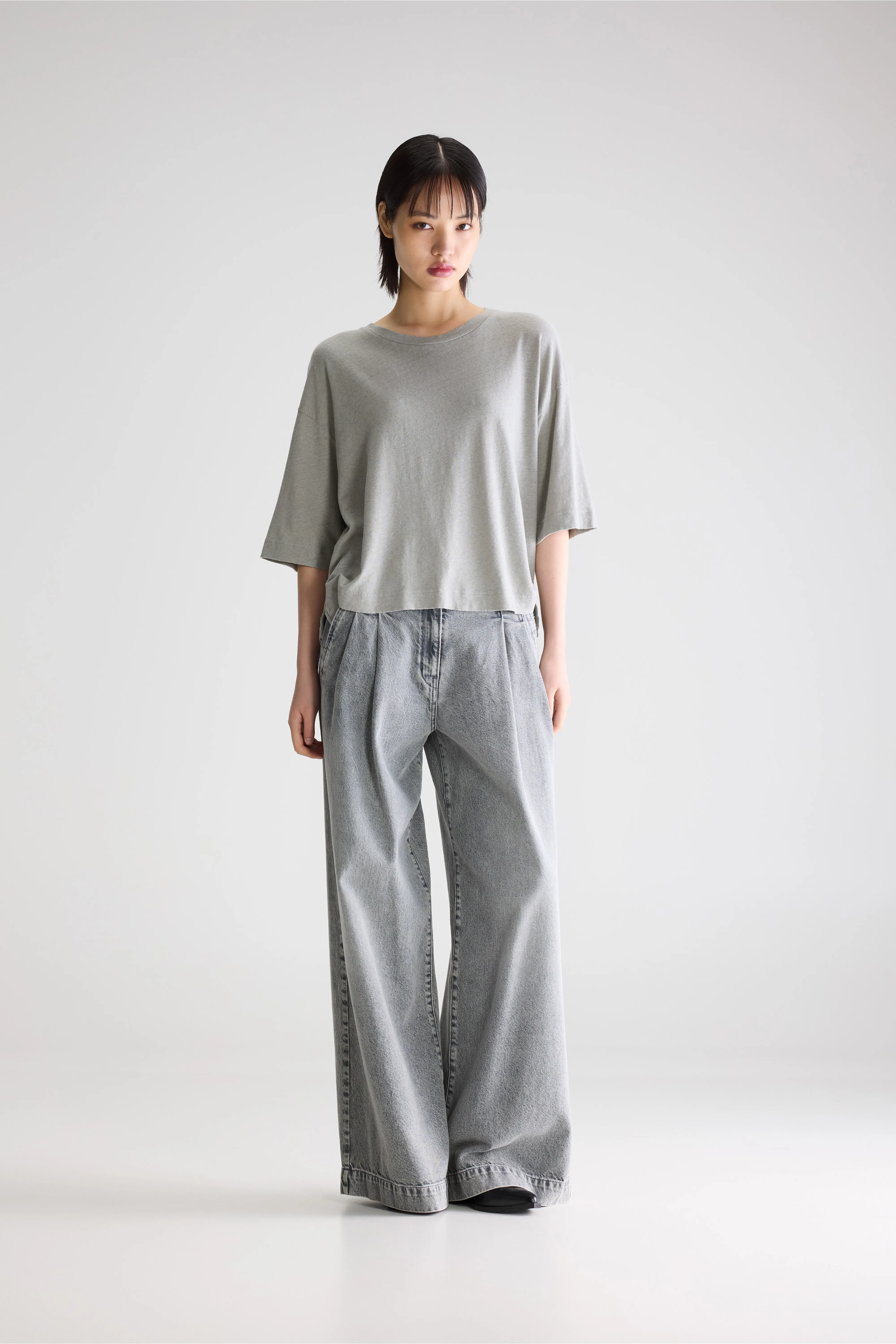 Bellerose Vydel short-sleeve t-shirt (261 / W / STEEL)