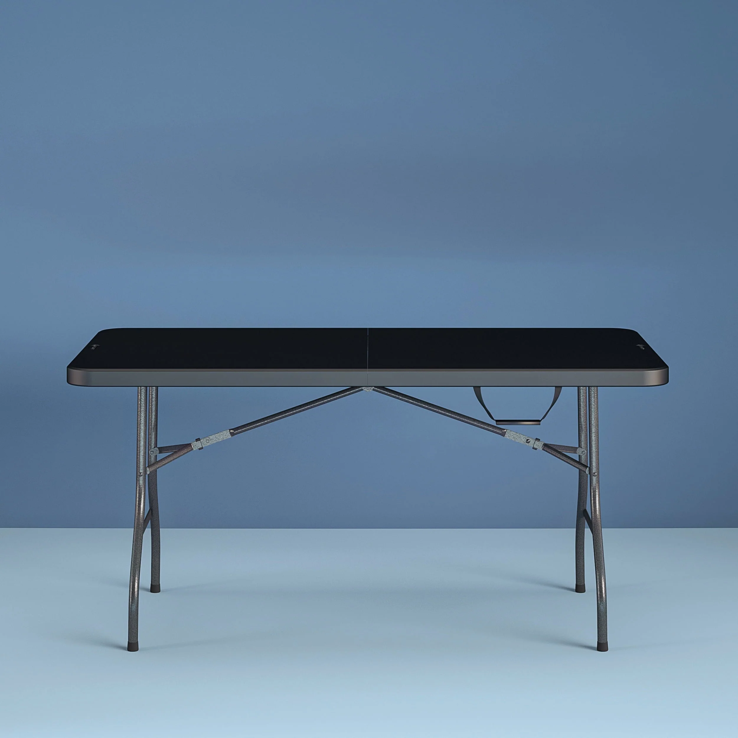 Cosco 6 Foot Centerfold Folding Table, Black - Image 9