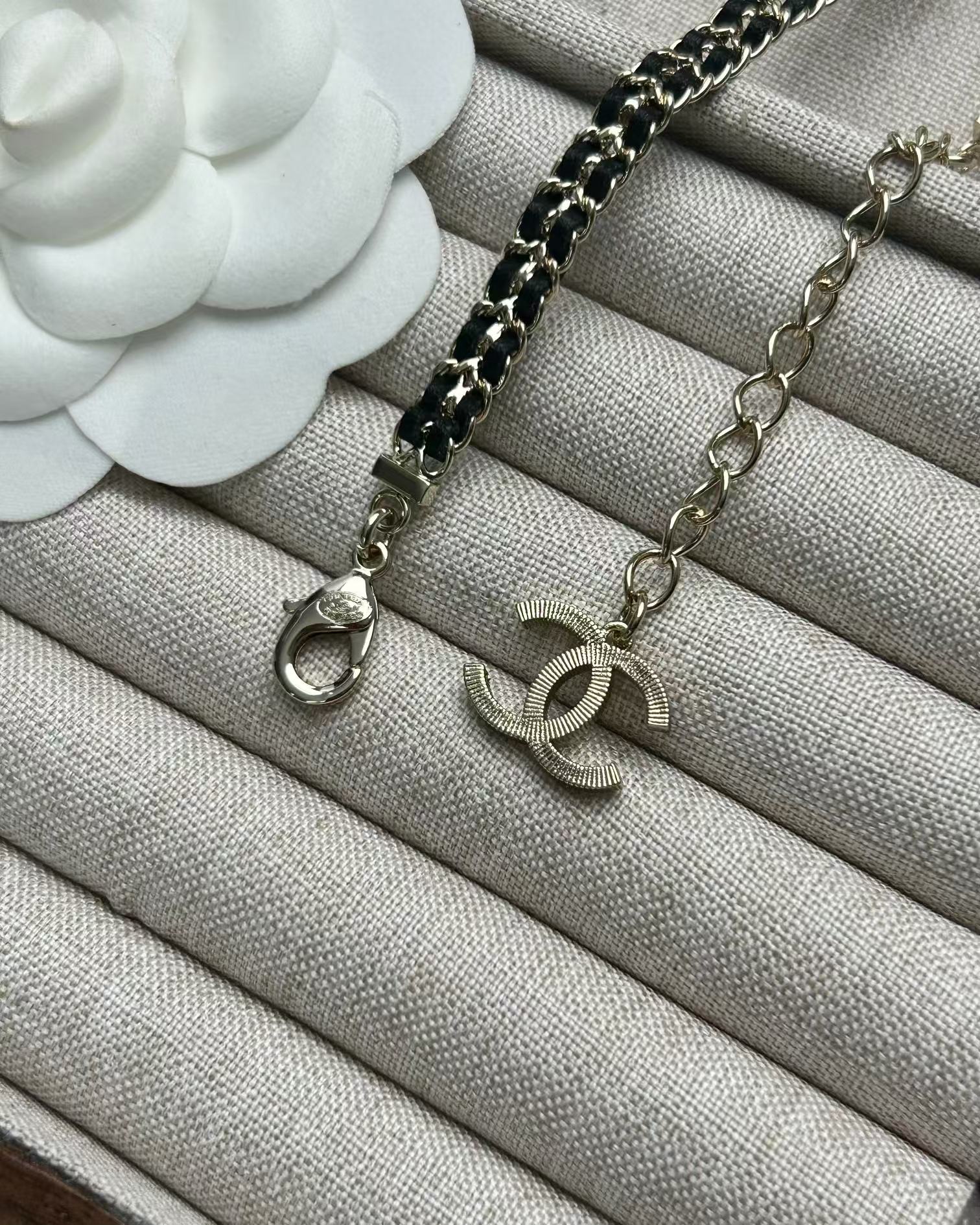 Chanel Leather Choker Necklace - Original Replica Club