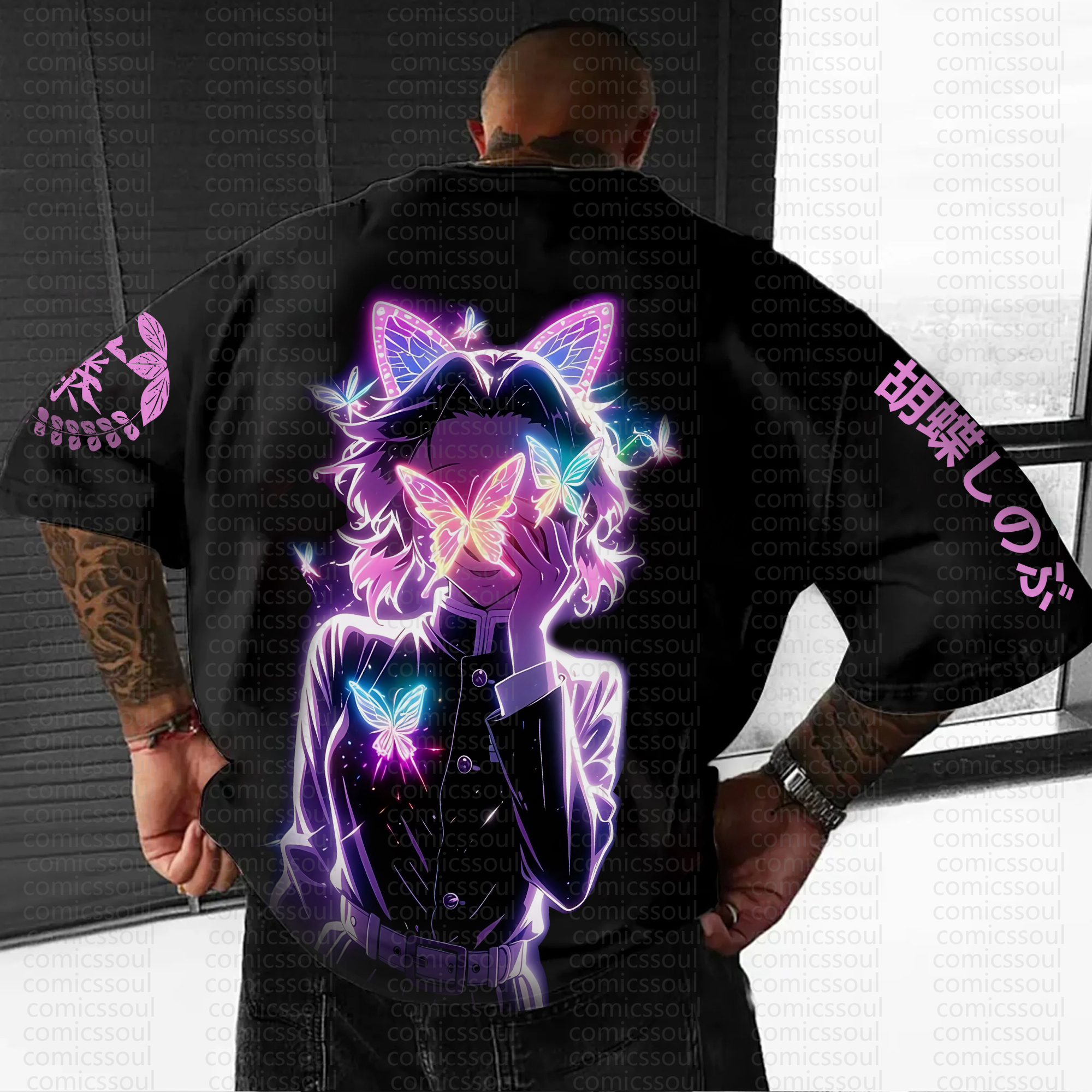 Unisex Anime Inspired Vintage T-Shirt | Comicssoul