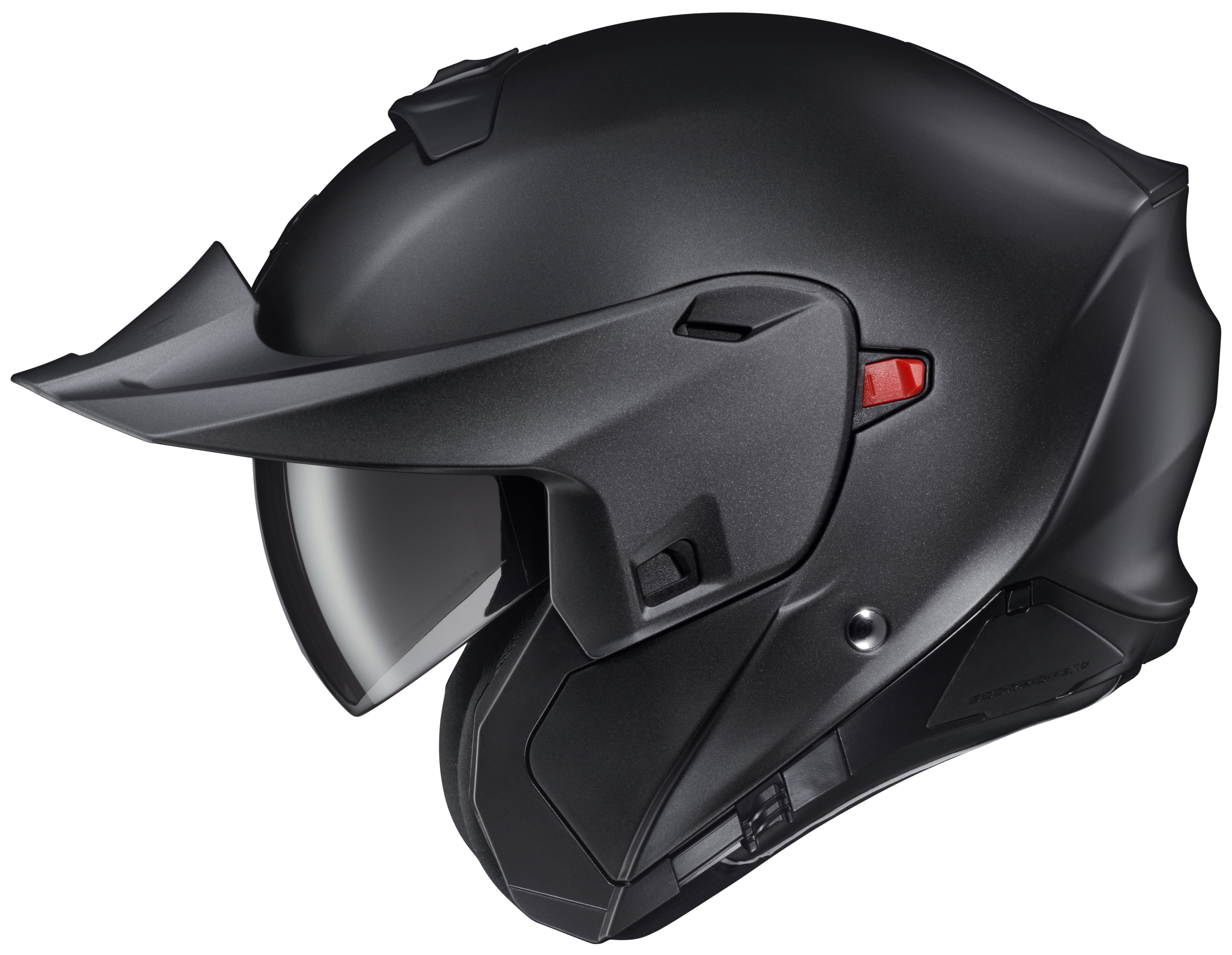 SportsBikeShop Scorpion EXO-GT930 EXO-COM Transformer Modular Helmet (LG) Matte Black / LG [Open Box]