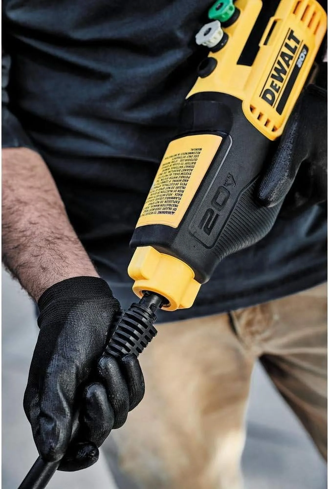 DEWALT Cordless Pressure Washer, Power Cleaner, 550-PSI, 1.0 GPM, Battery & Charger Included DCPW550P1 - Image 8