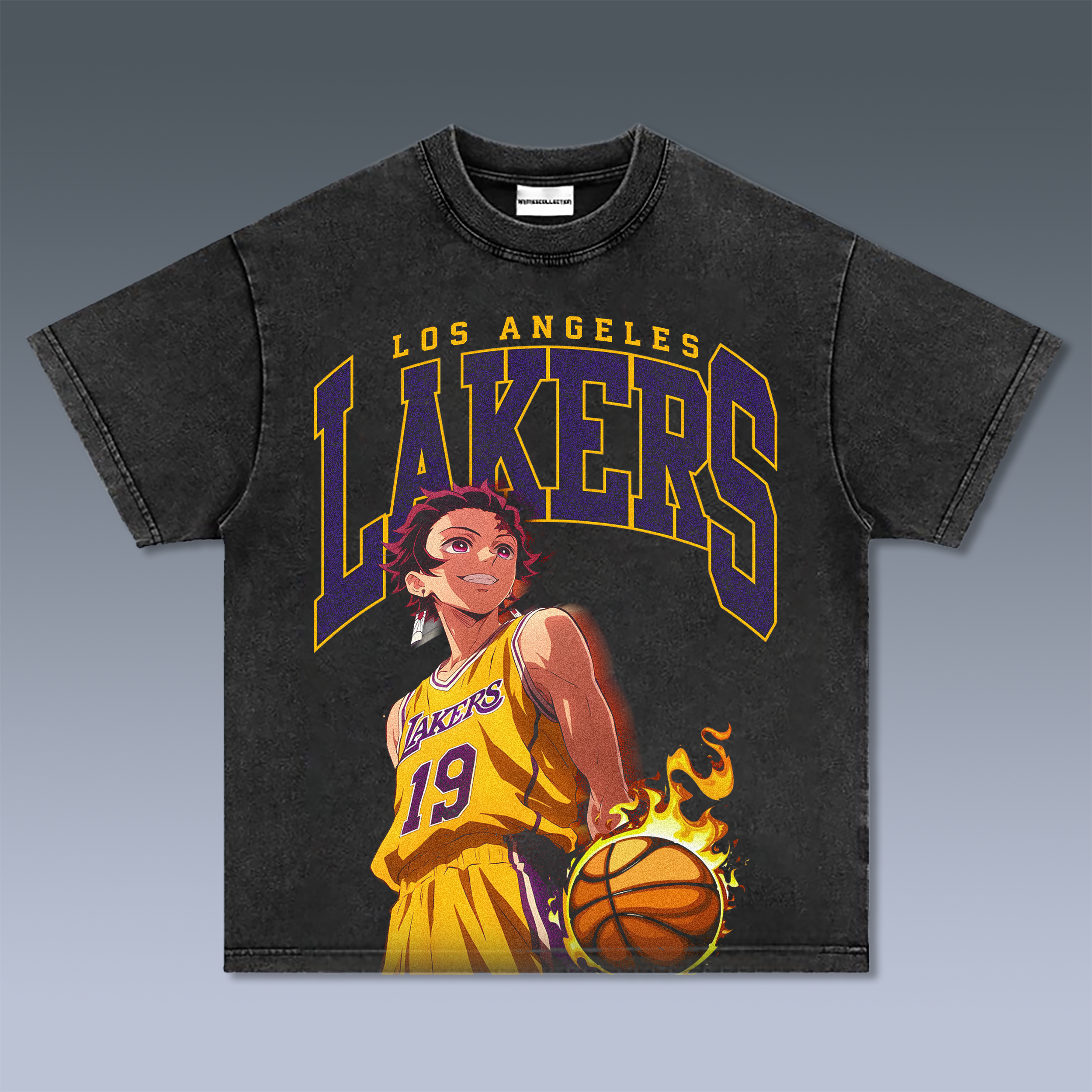 Unisex Vintage Tee丨Lakers X Comicssoul Tee