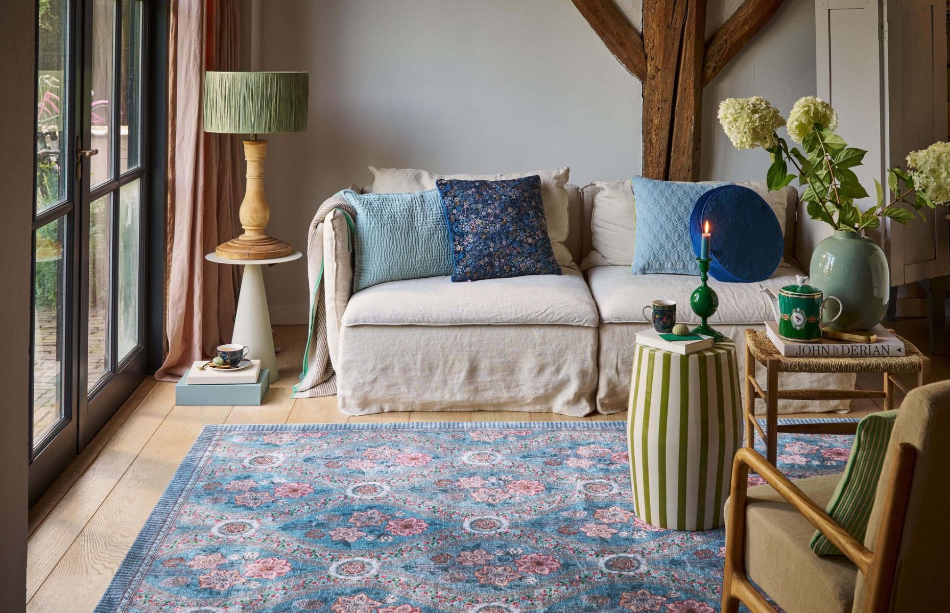 Cushion Quilty Dreams Blue Green