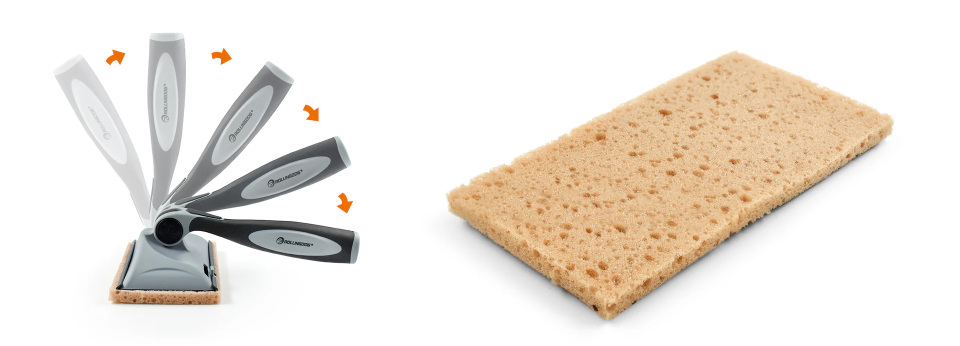 PRO-ANGLE™ 7″ Deck Staining Foam Pad – Fast, Even Deck Stain Application - KTF Painting Interior Exterior