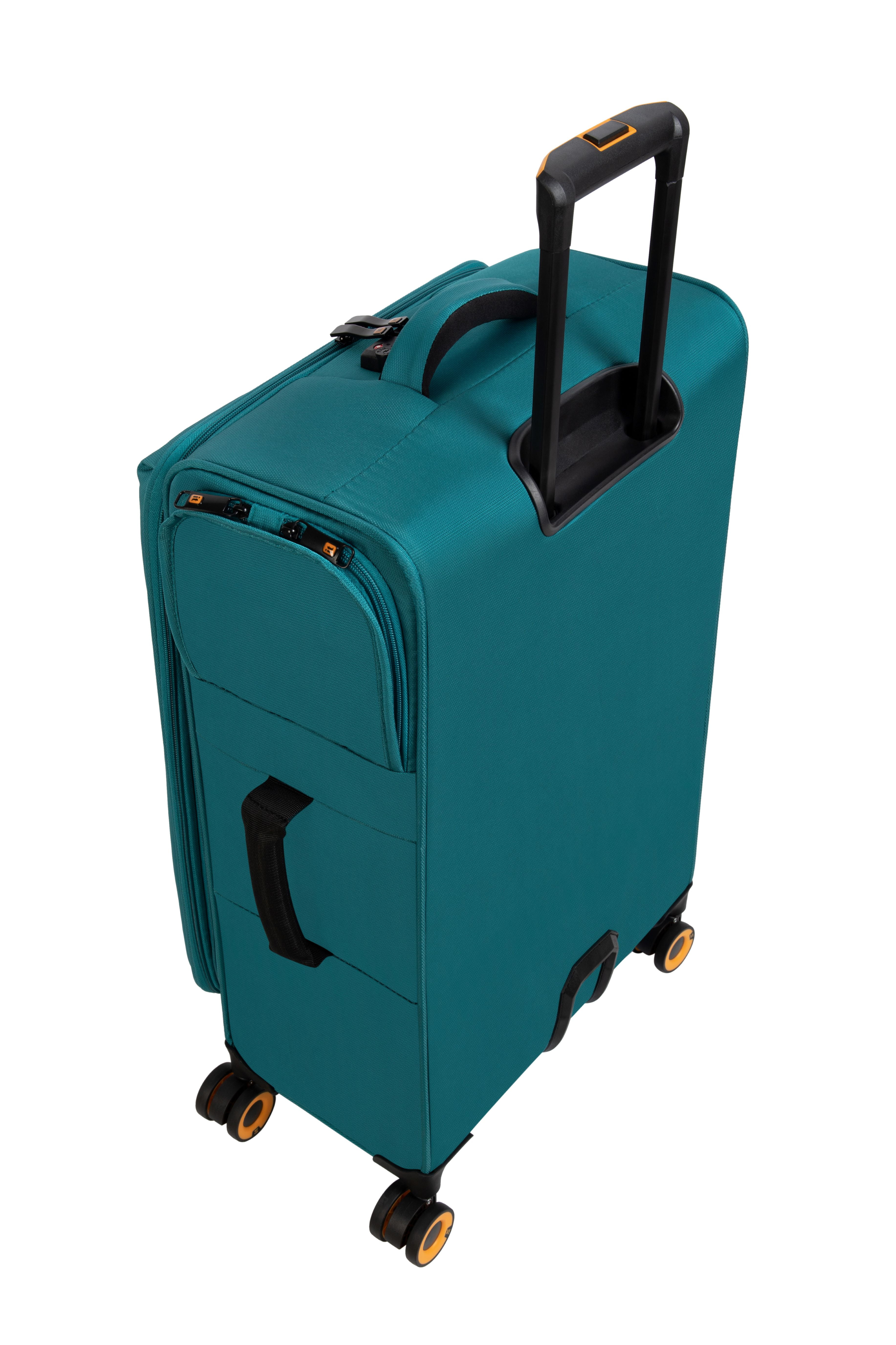 it Luggage Simultaneous 27" Softside Checked 8 Wheel Expandable Spinner Luggage, Harbour Blue - Image 4