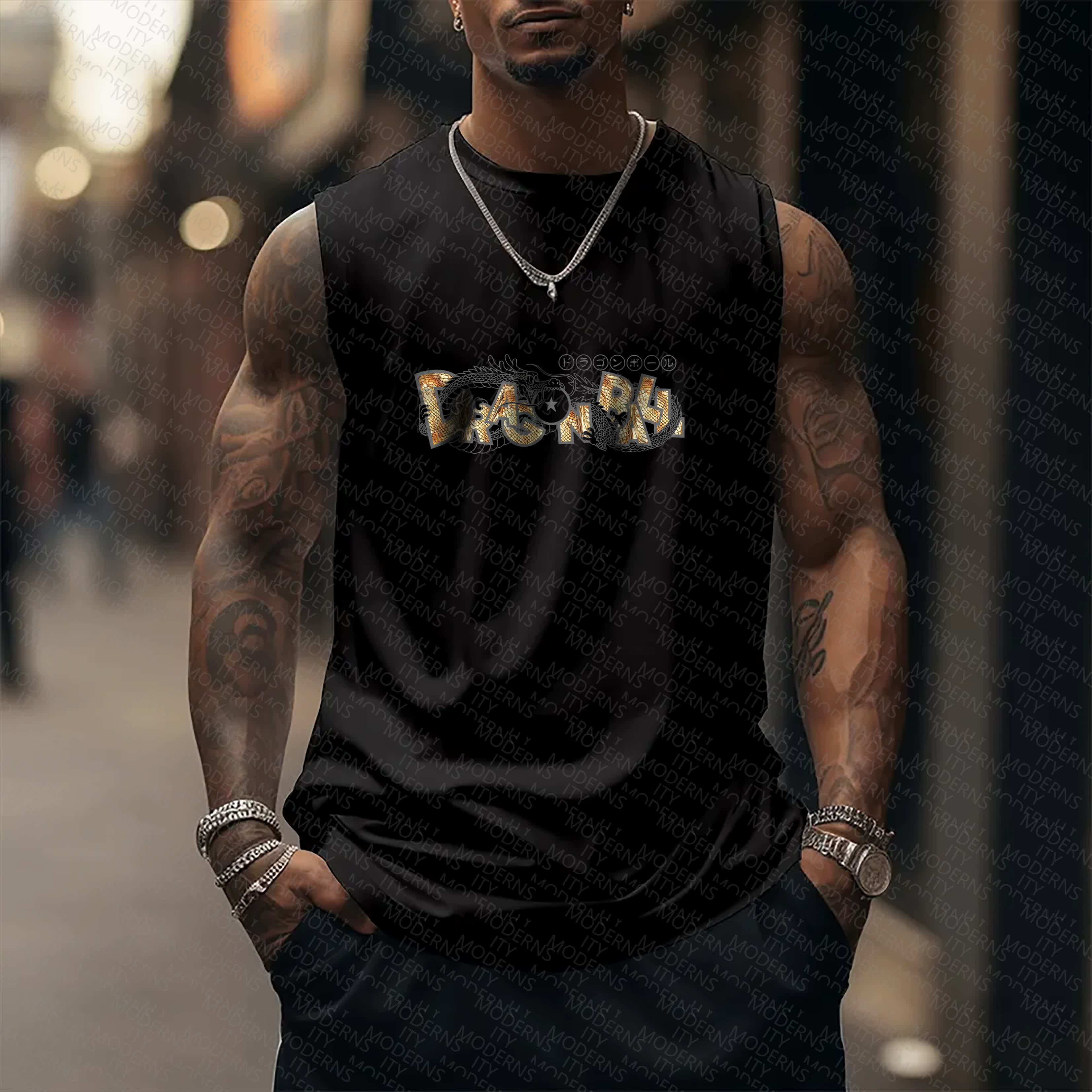 Unisex  “Comicssoul” Casual Anime  Tank Top