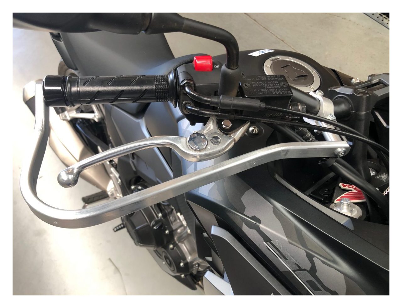 SportsBikeShop Barkbusters Carbon Fiber Handguard Kit Honda CB500X / NC500 2019-2024