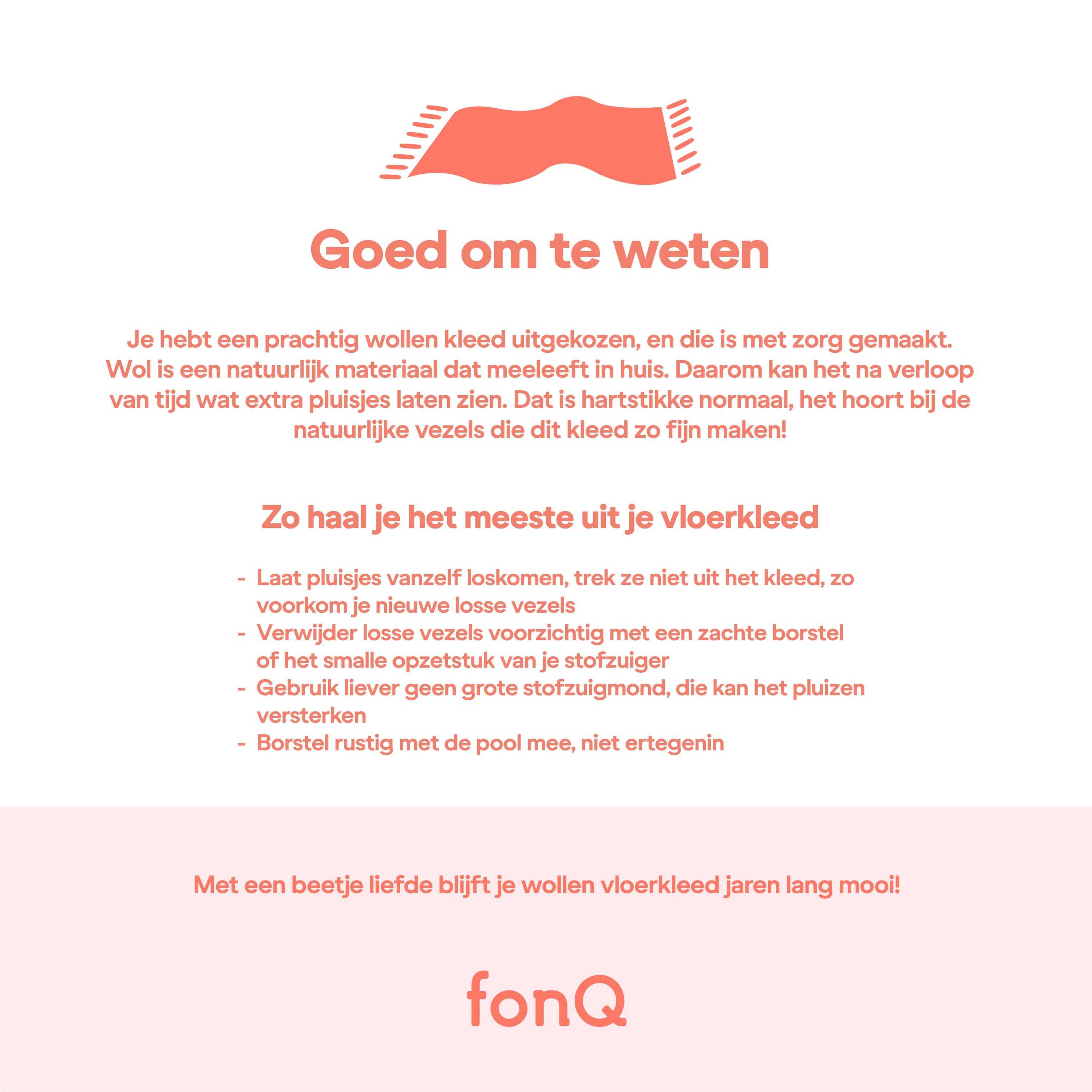 by fonQ Dots Wollen Vloerkleed Ø 240 cm - Beige