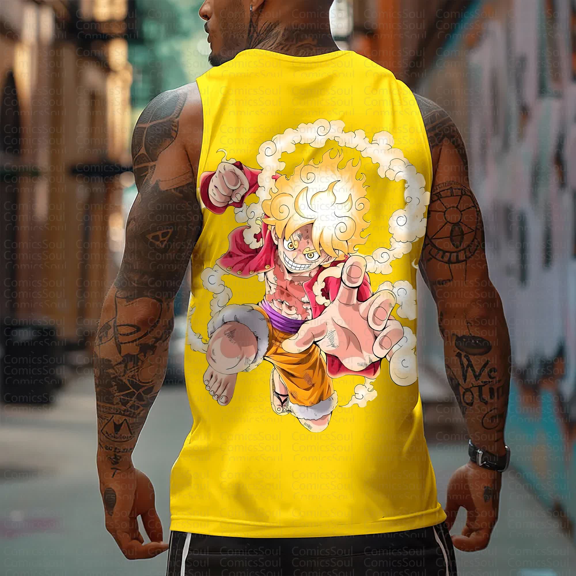 Unisex “Comicssoul” Casual Anime  Tank Top