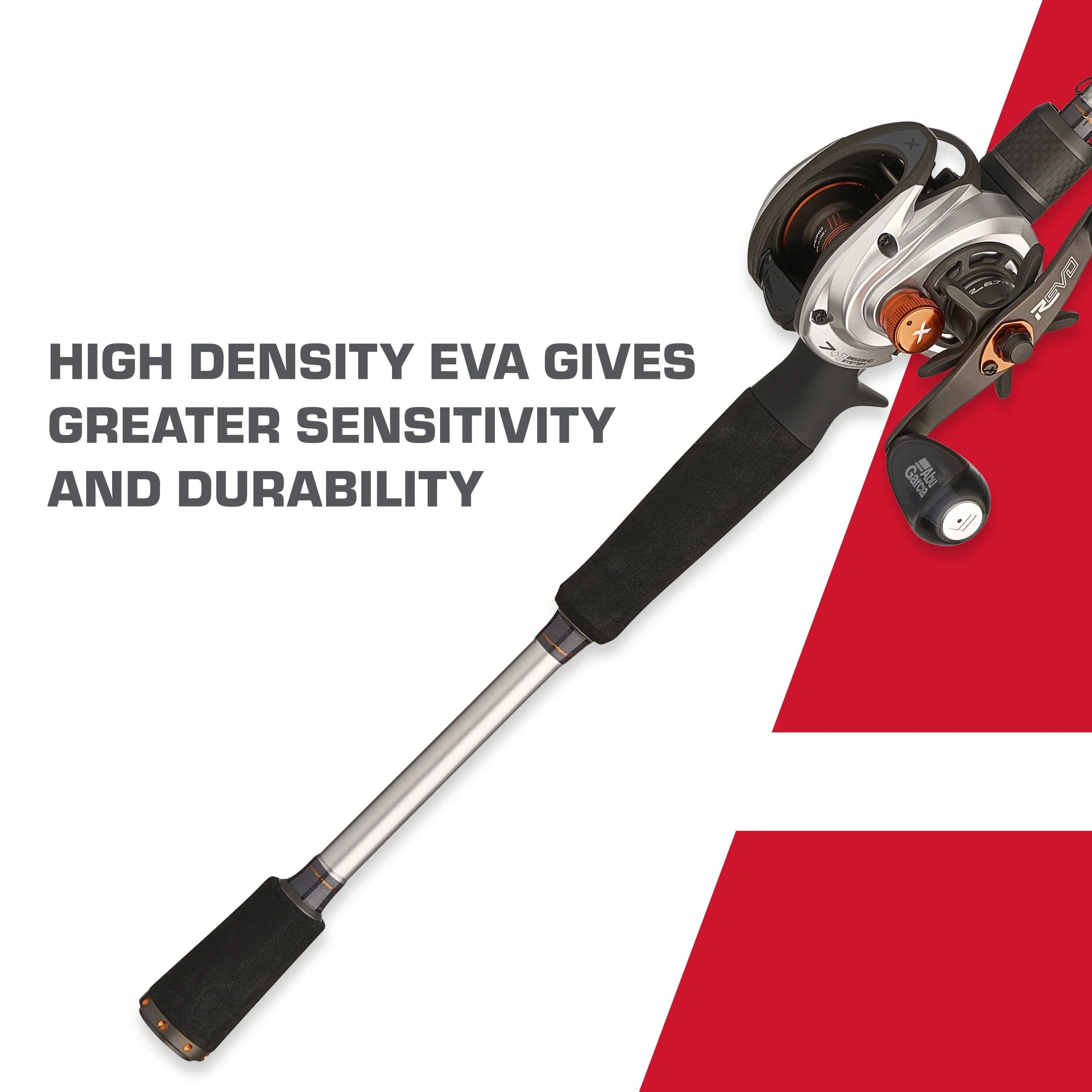 Abu Garcia Low Profile Baitcast Rod And Reel Combo, 7 ft 4 in, 5.4:1 - Revo 5 X - Image 8 Abu Garcia Low Profile Baitcast Rod And Reel Combo, 7 ft 4 in, 5.4:1 - Revo 5 X - Image 8