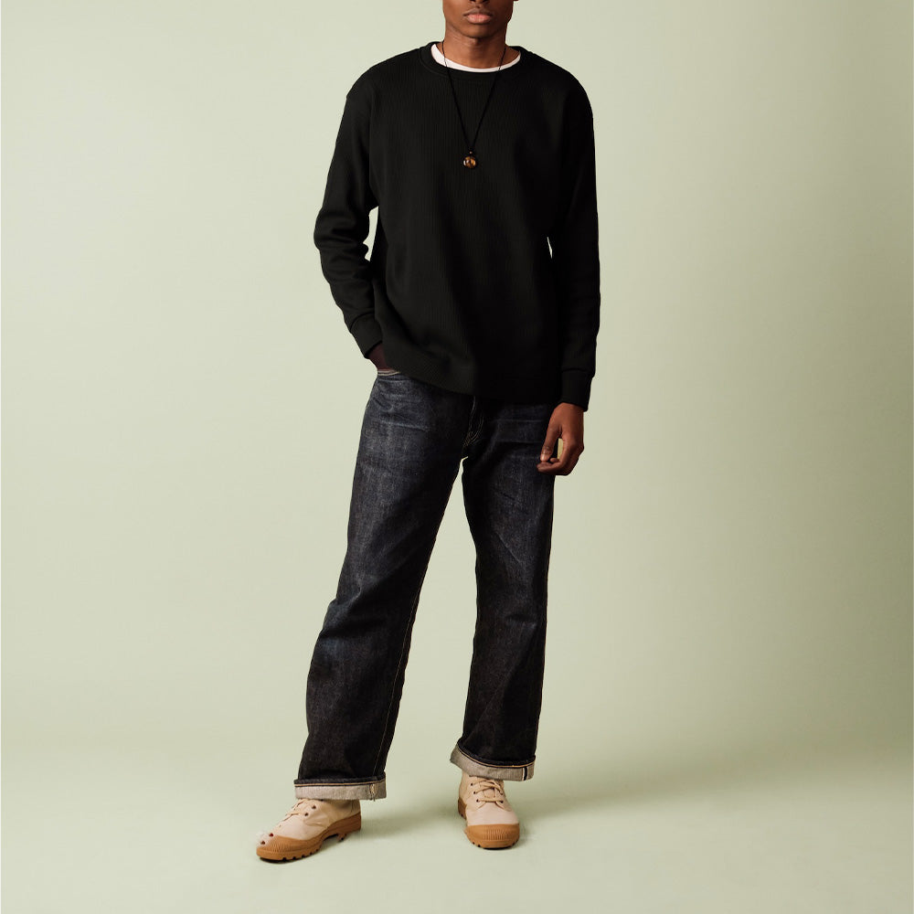 Nitto Knitwear - Maille Vahe - Noir Charbon
