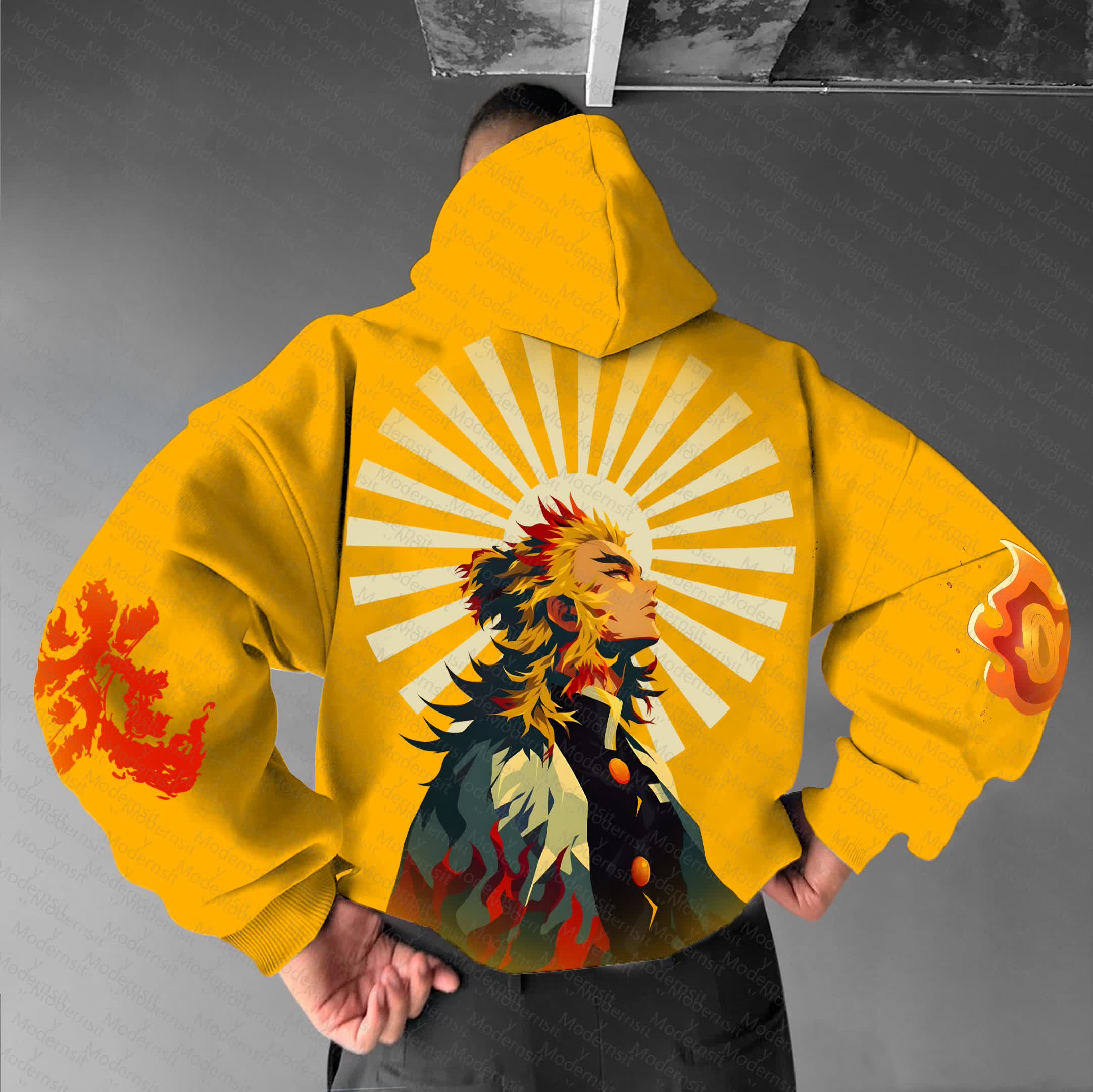 Unisex “Comicssoul” Anime Graphic Streetwear Vintage Hoodie