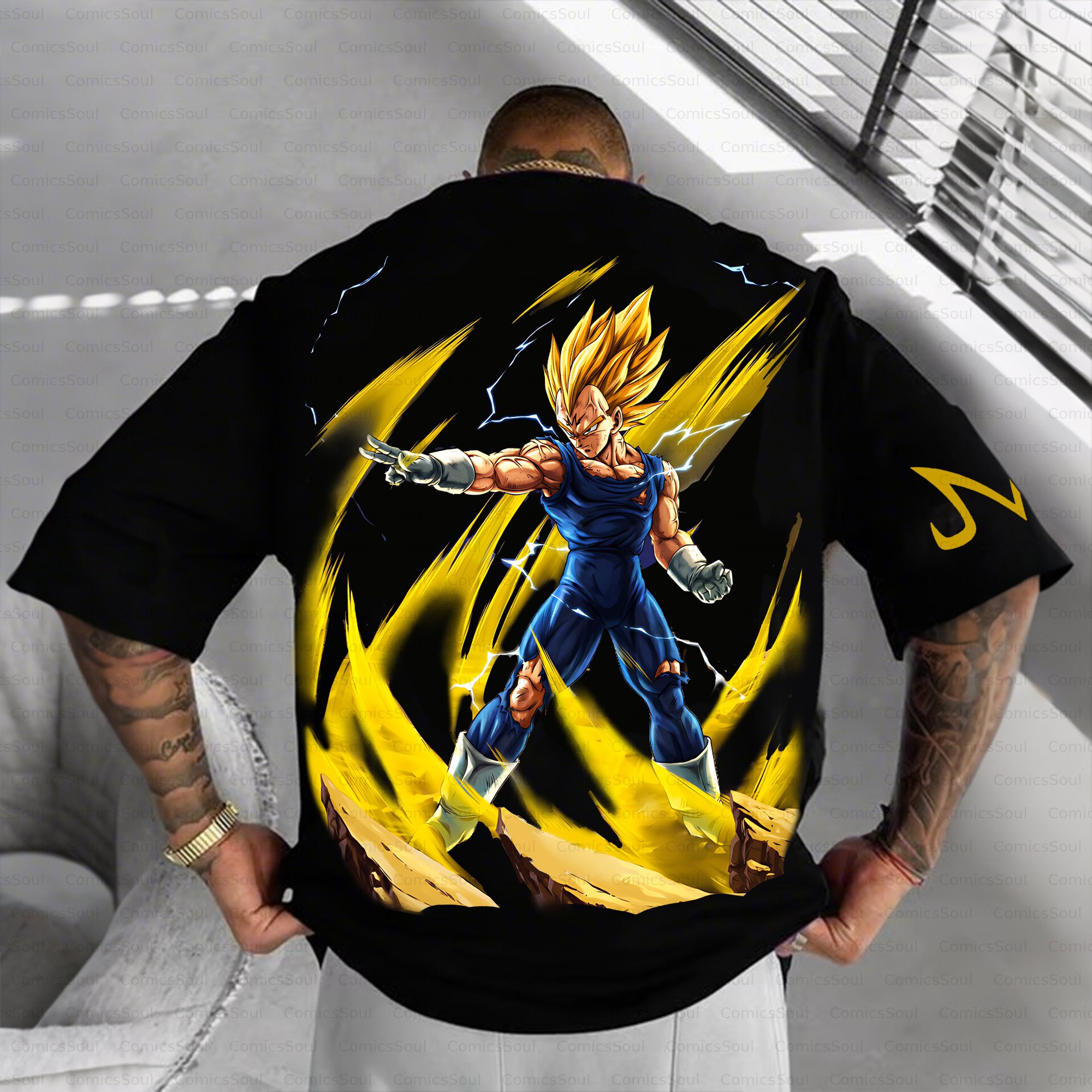 Unisex Anime Inspired Vintage T-Shirt