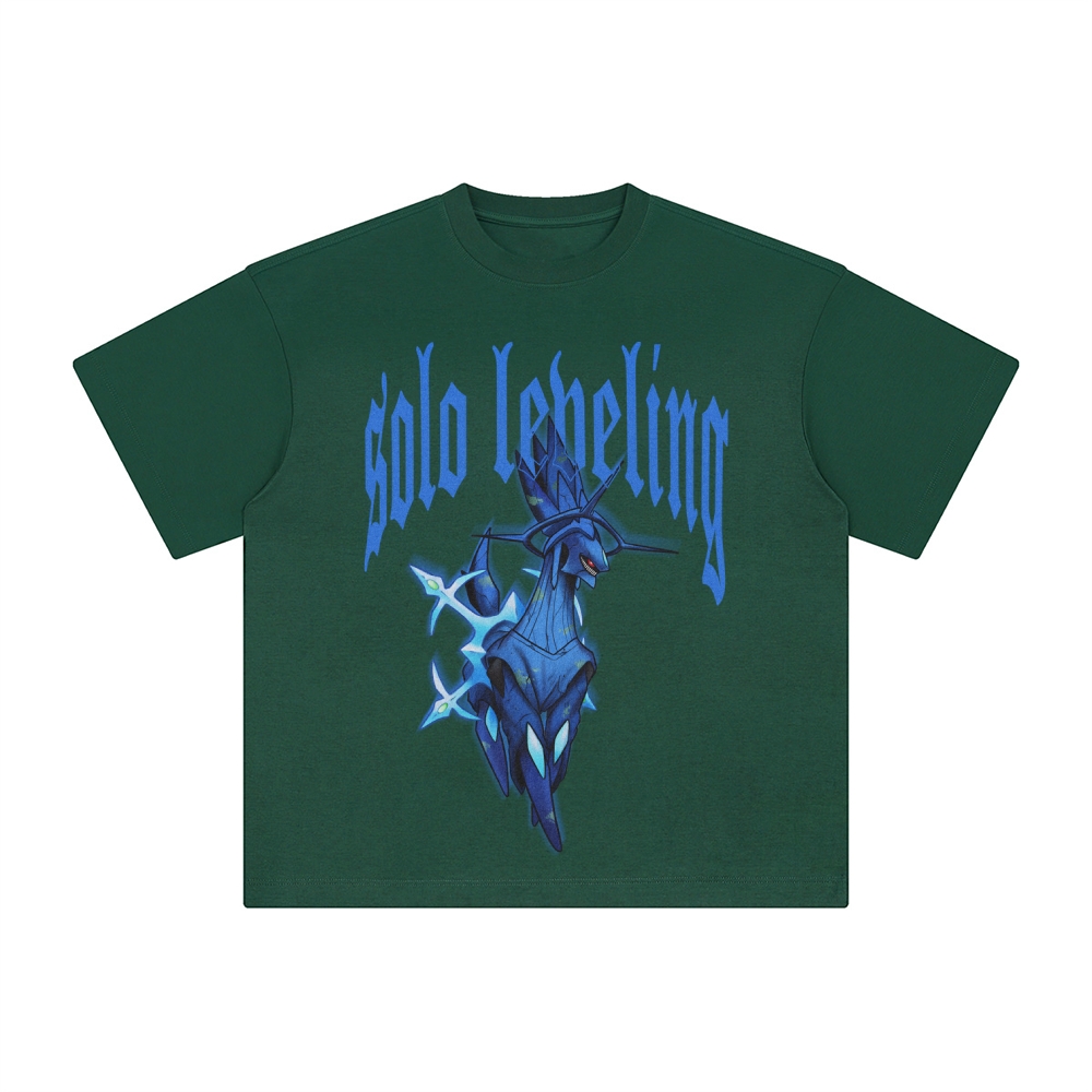 Unisex Anime Inspired Washed  Vintage T-Shirt