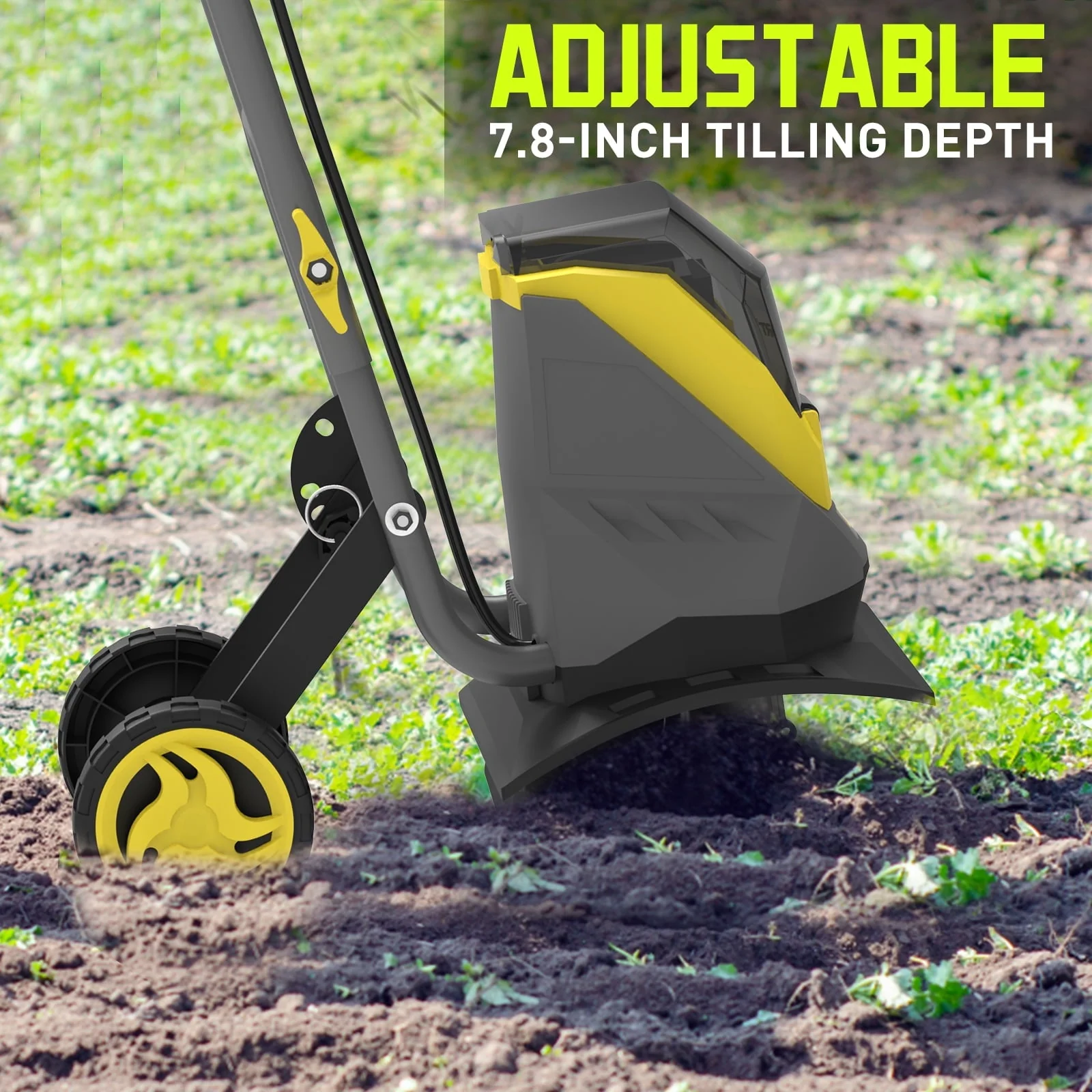 PowerSmart 40V 12-inch Cordless Garden Tiller/Cultivator , 23.4 x 14 x 12.8 inches - image 5