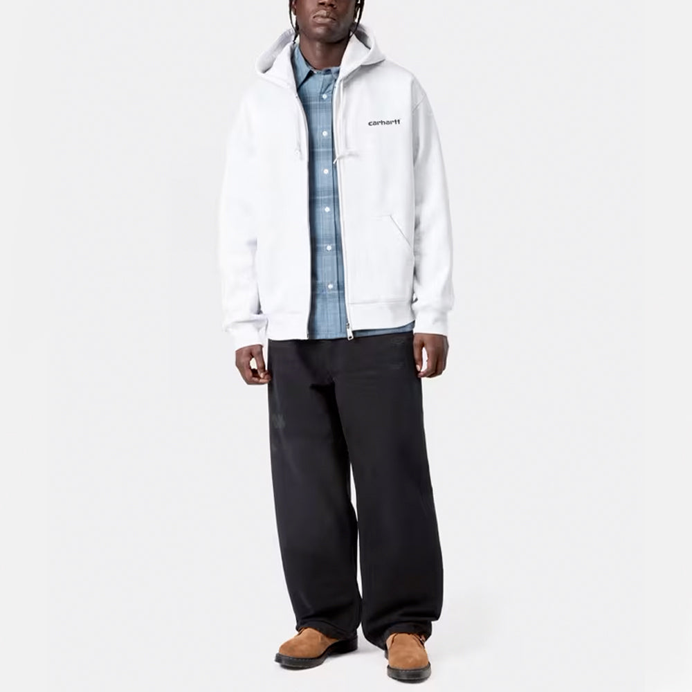 Carhartt WIP - Pantalon Brandon Canvas - Noir Grind Washed