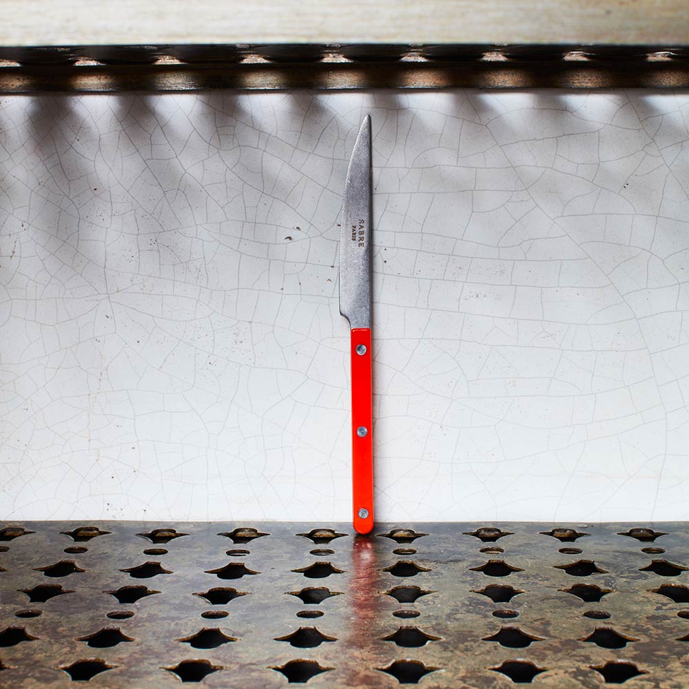 Sabre - Couteau Bistrot - Orange