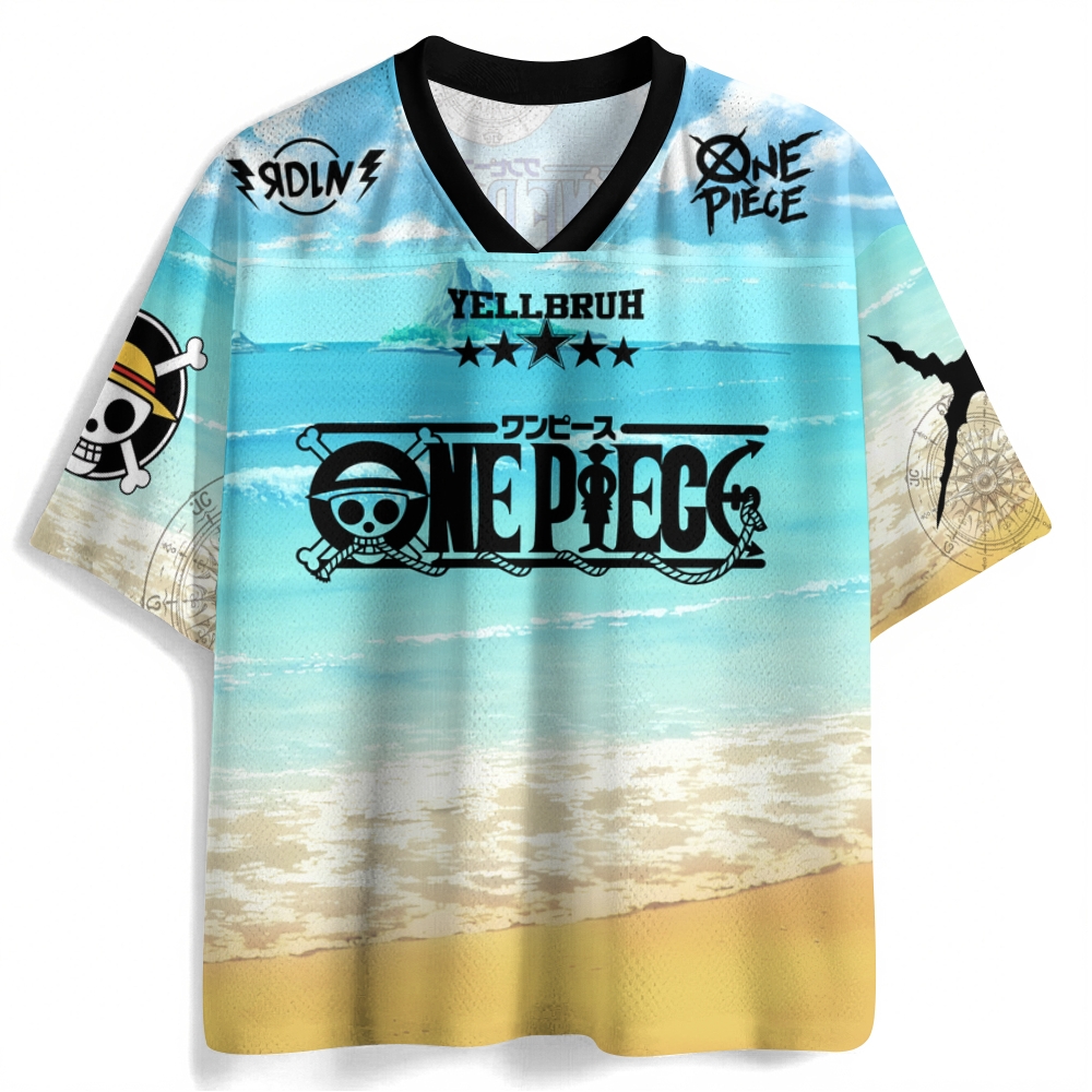One Piece Anime Football Jersey