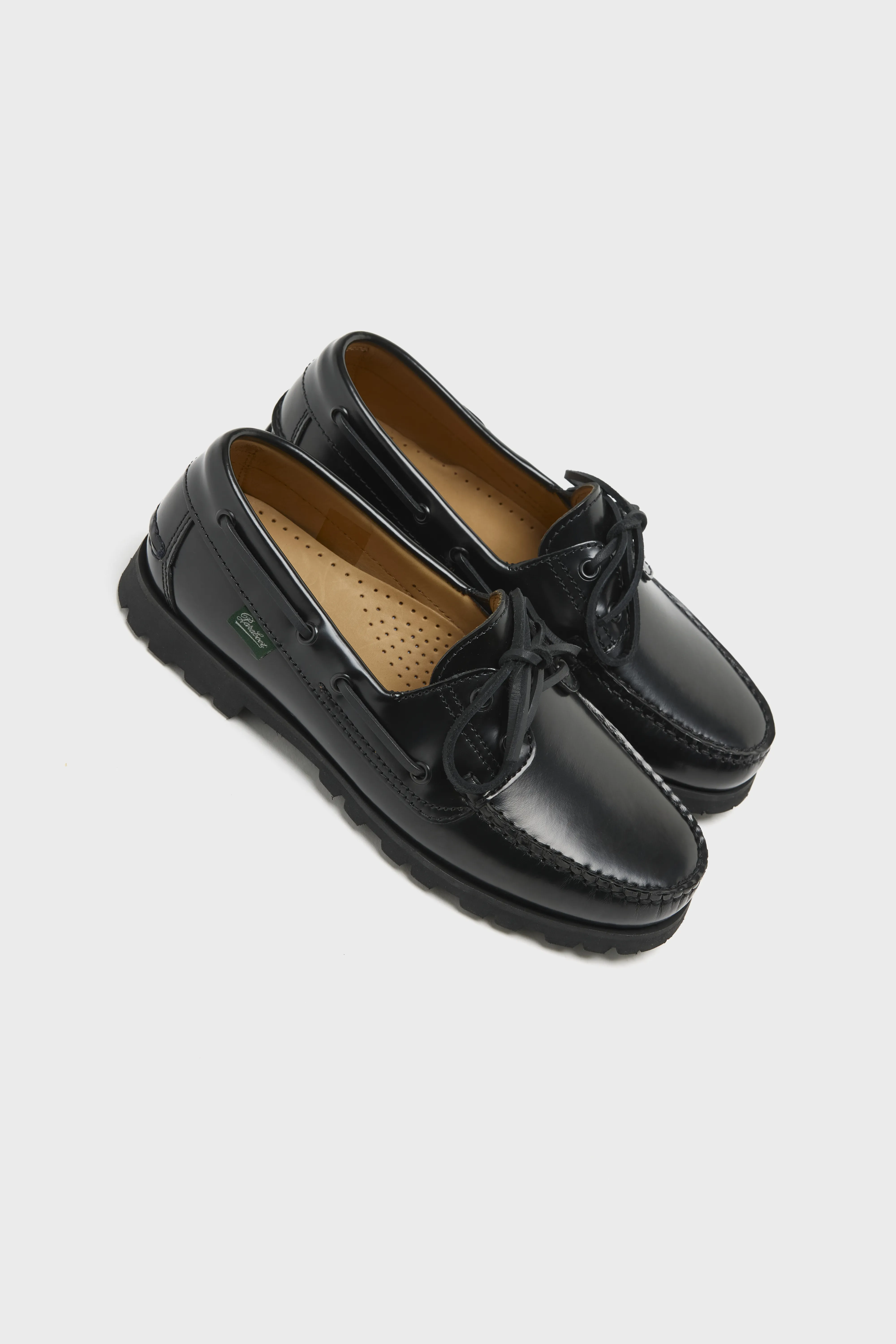 Bellerose Malo Boat Shoes for Women  (261 / W / BLACK)