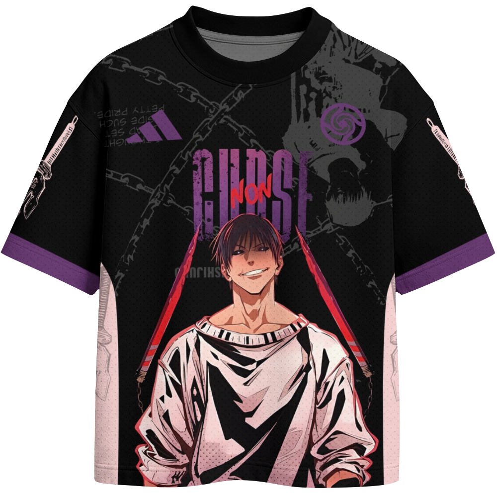 Jujutsu Kaisen Crew Neck Football Jersey