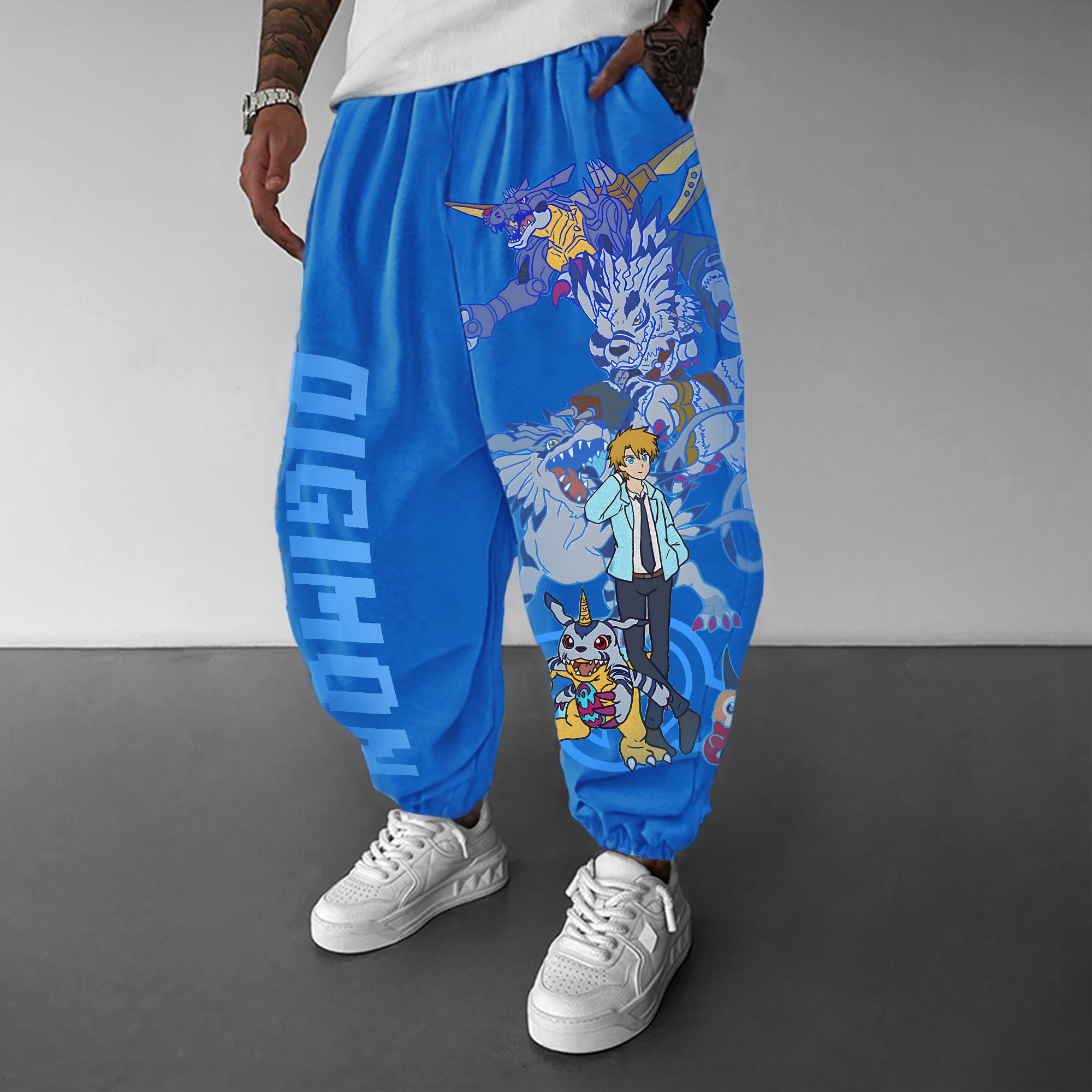 Unisex  “Comicssoul”  Anime Style Retro Pants